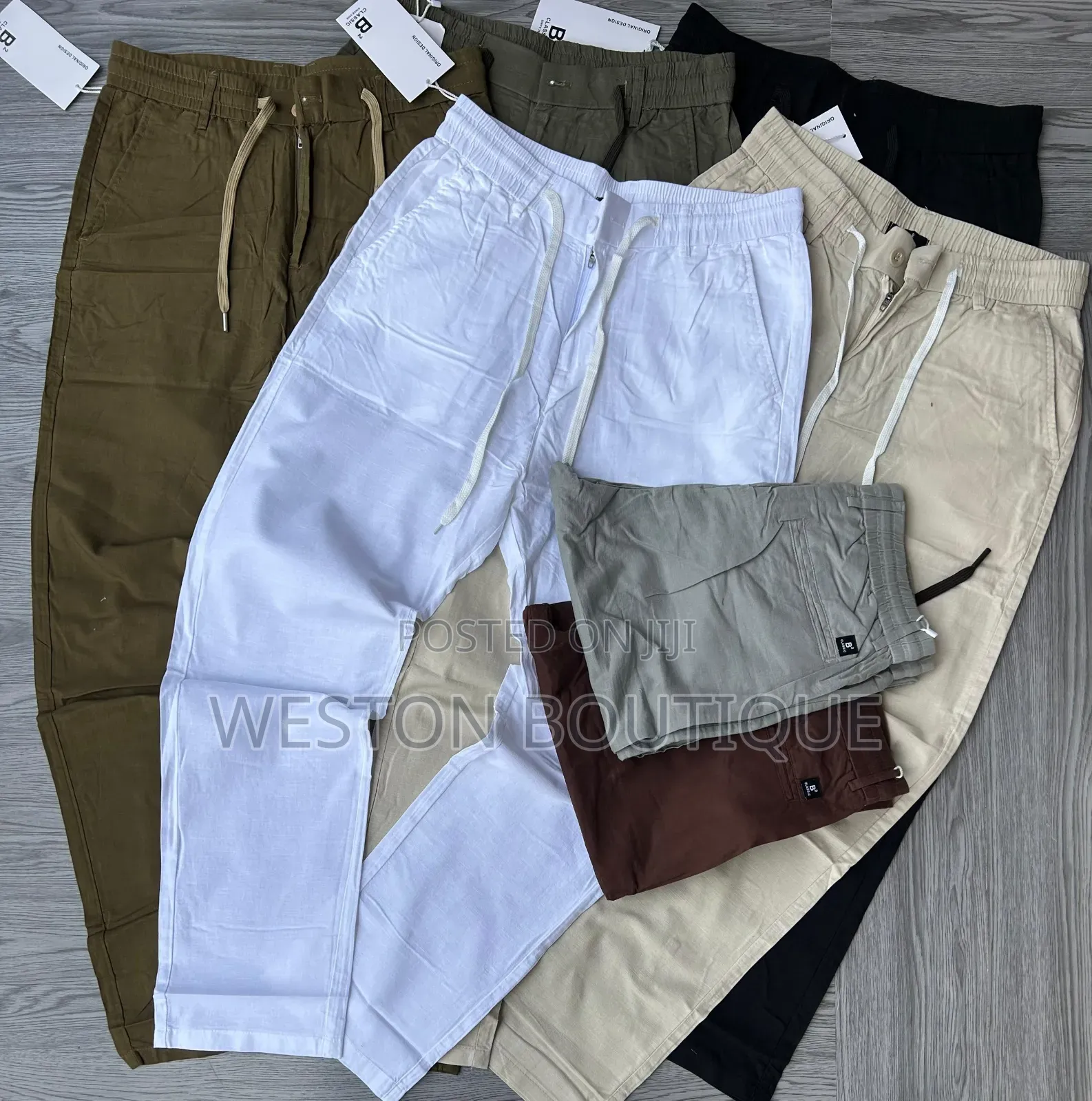 Original Linen Pants Size 30 to 40
