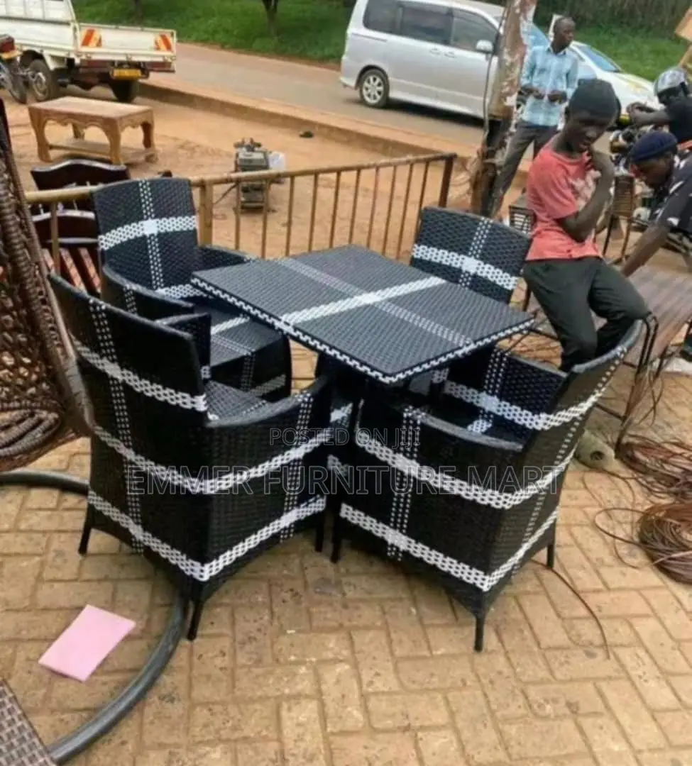 Crafted Dinning Chairs and Table