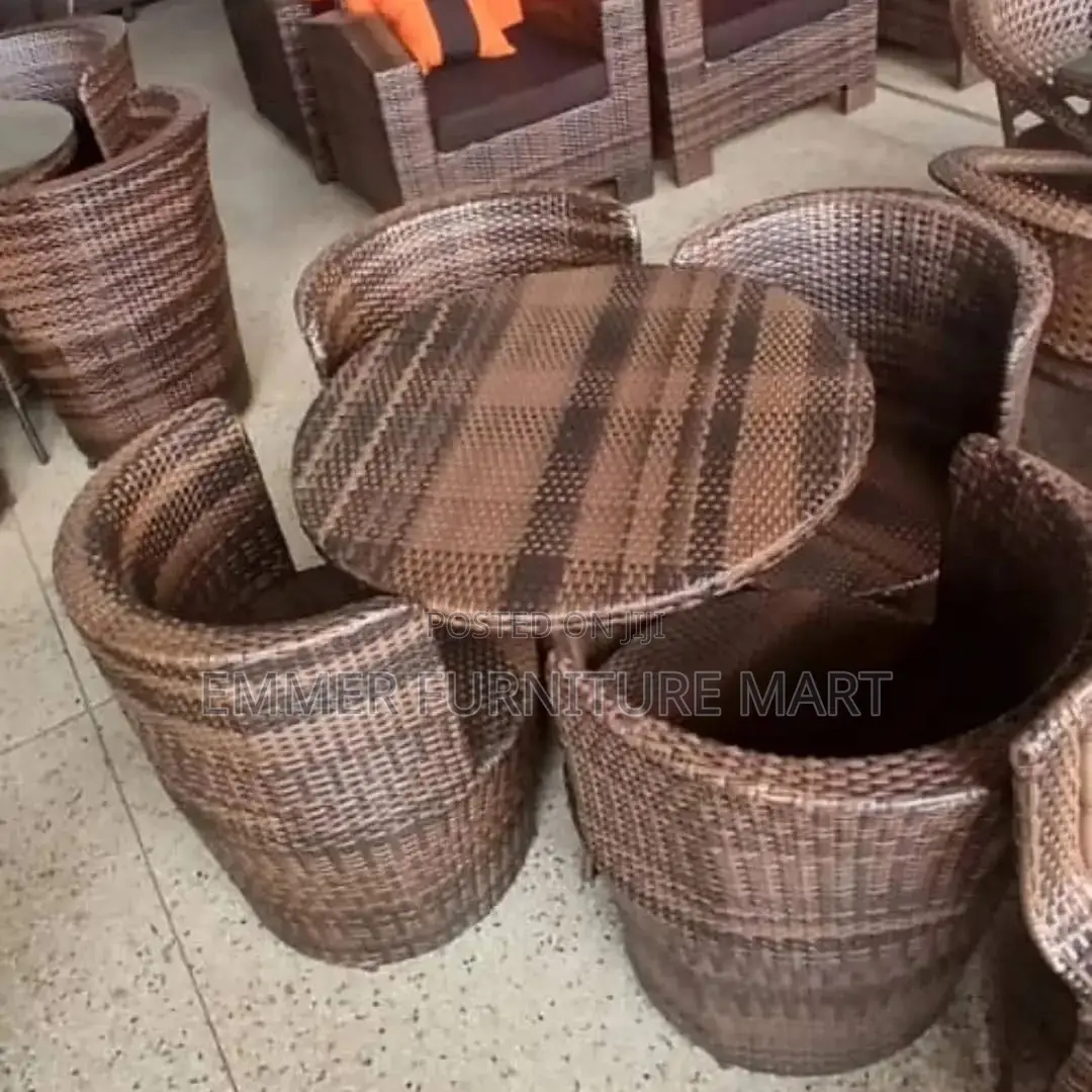 Crafted Dinning Chairs and Table