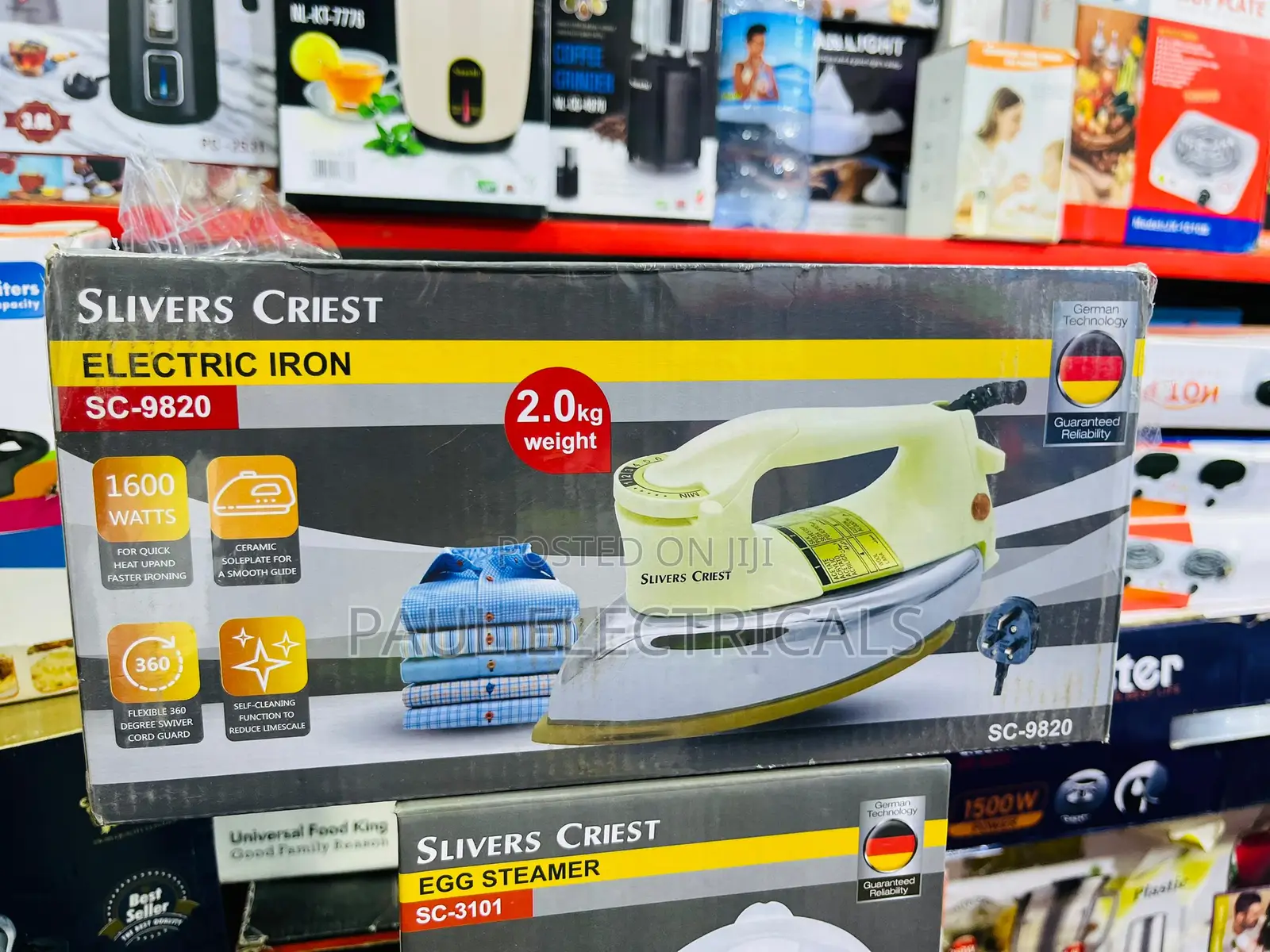 Sliver Criest Dry Iron