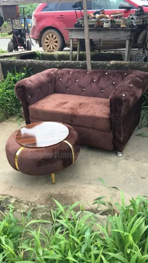 Sofa Set Brown in Colour