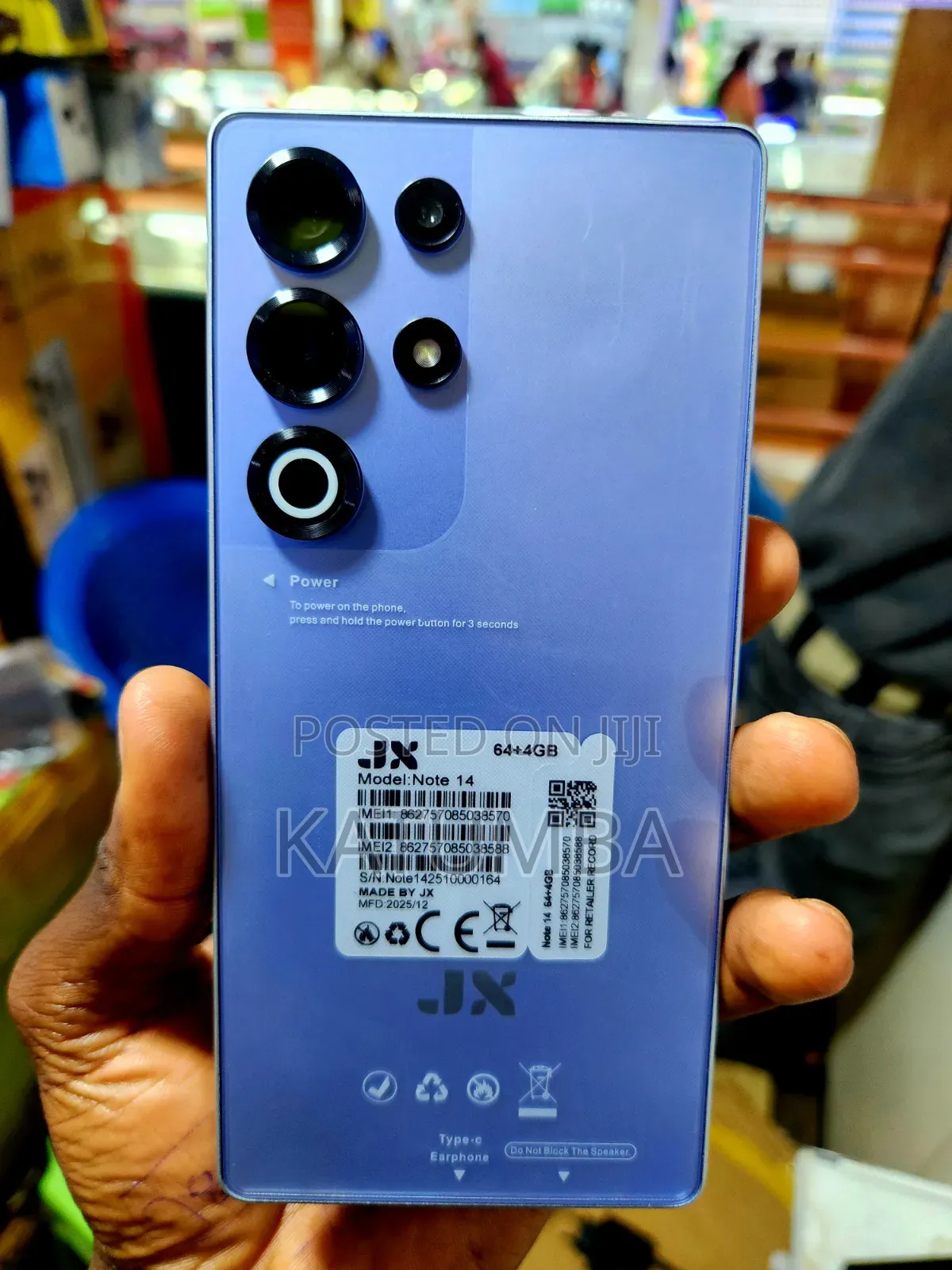 New JX S500 Blue