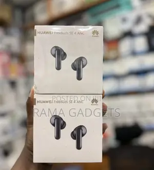 Huawei Freebuds Se 4 Anc Earbuds Featuring Active Noise Cancellation.