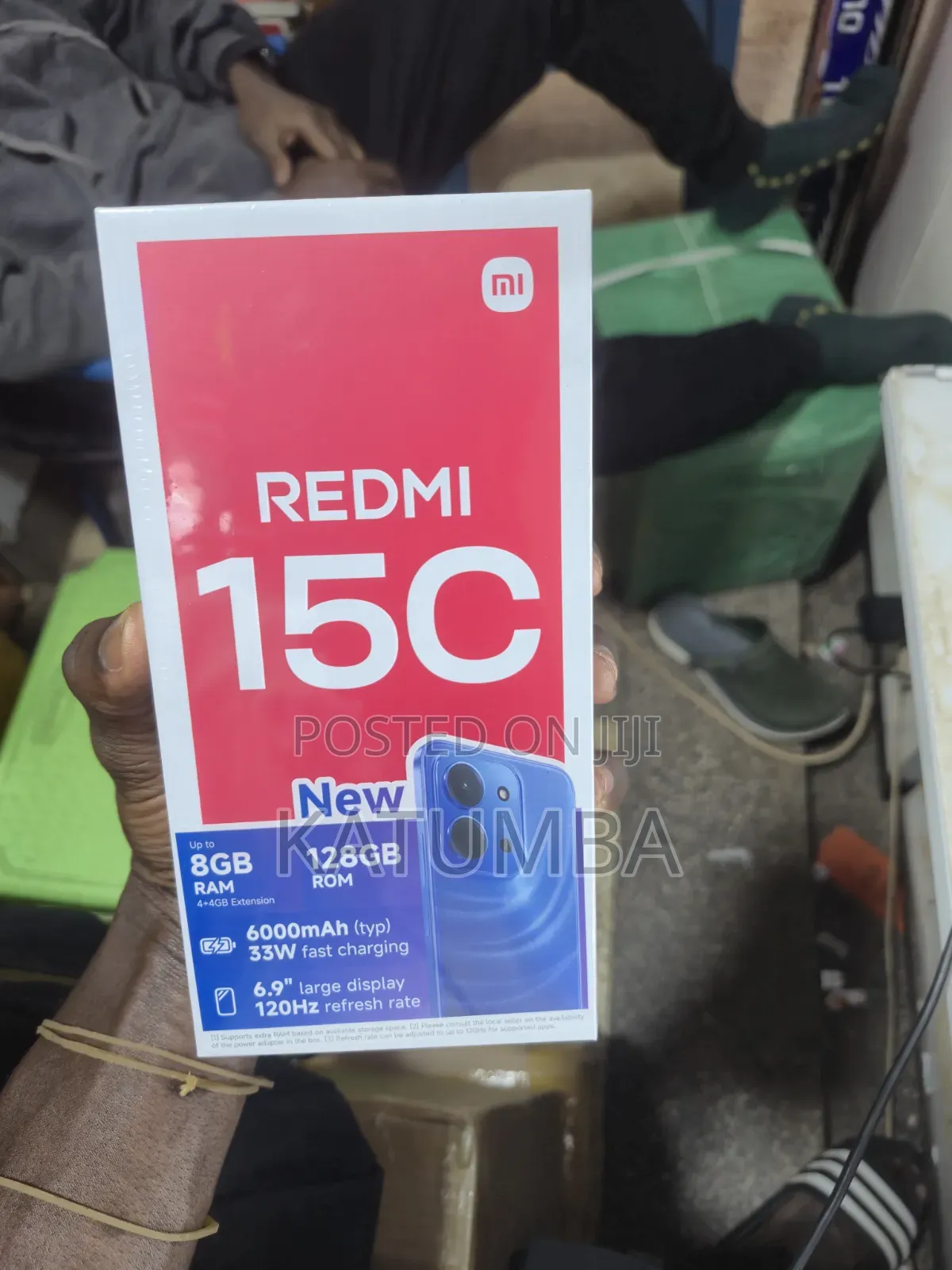 New Xiaomi Redmi 15C 4G 128 GB Blue