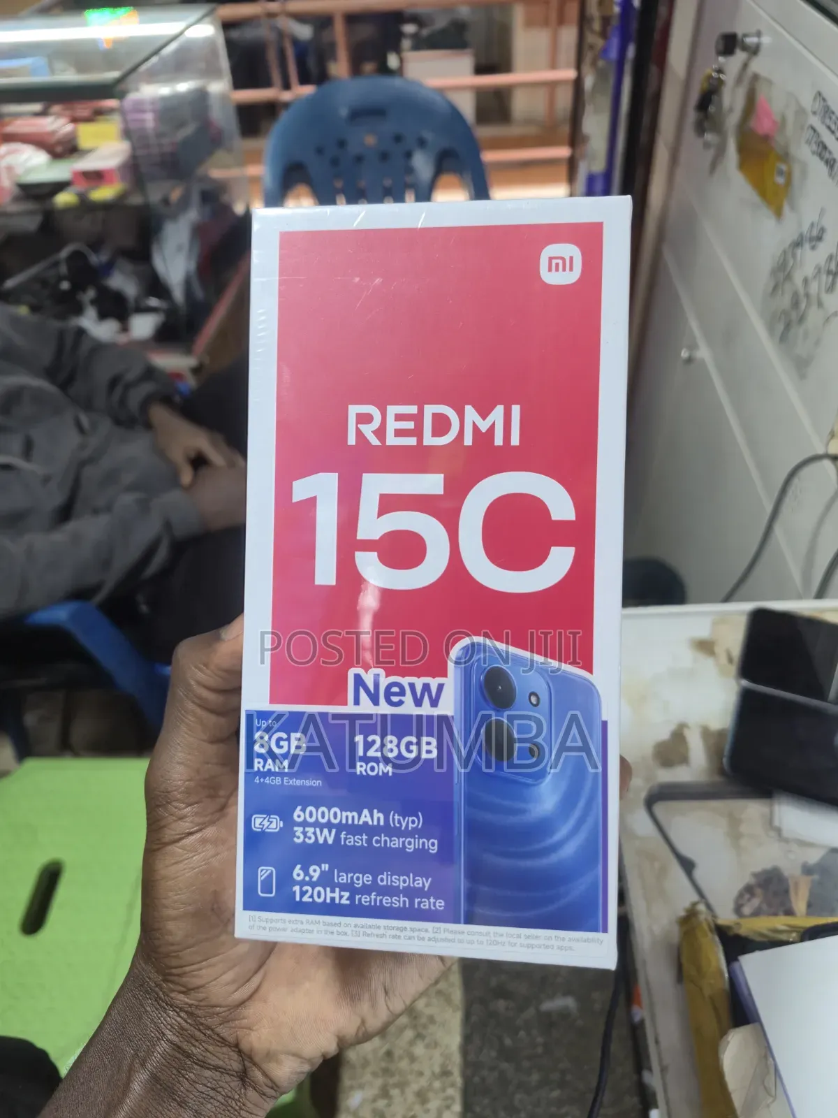 New Xiaomi Redmi 15C 4G 128 GB Blue