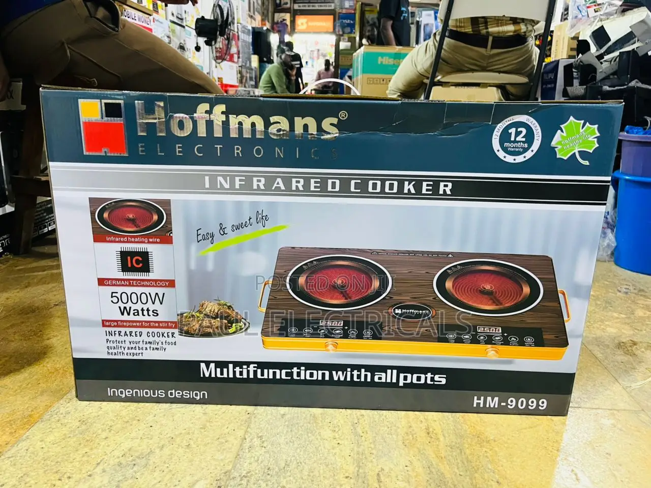 Hoffman Double Infrared Cooker