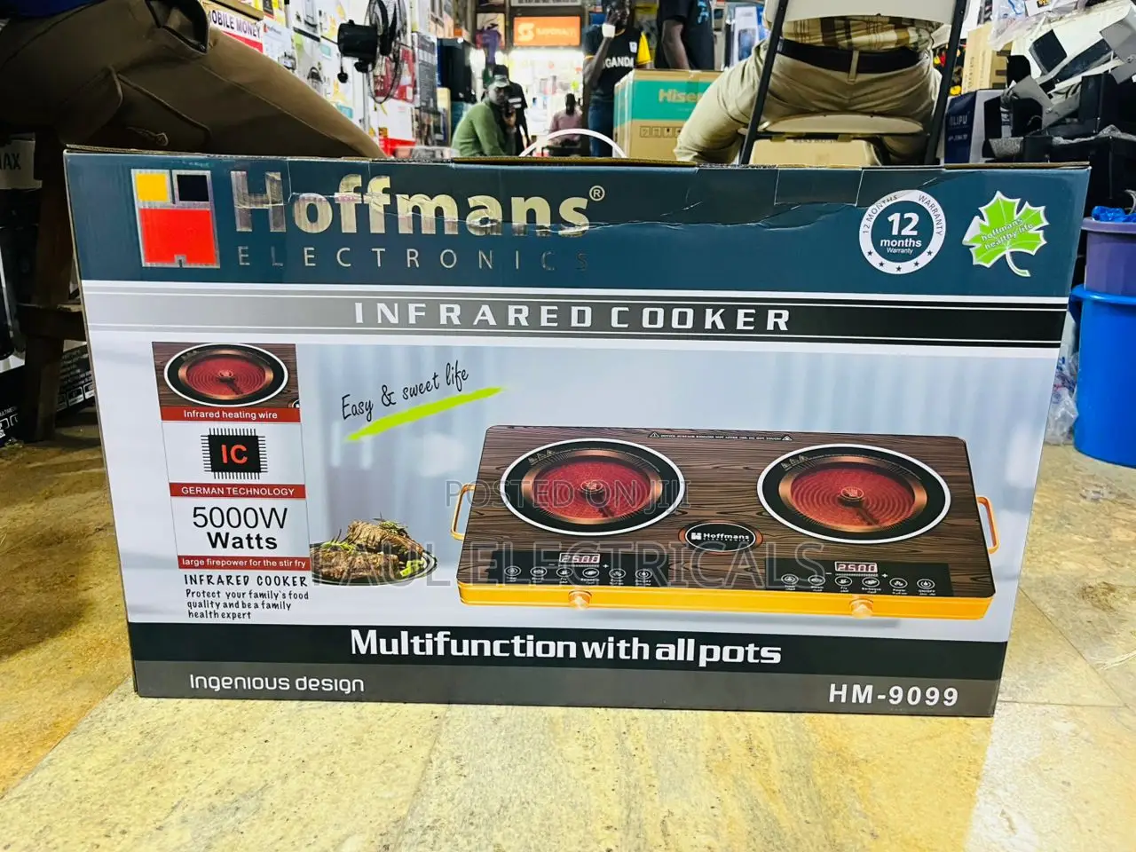 Hoffman Double Infrared Cooker