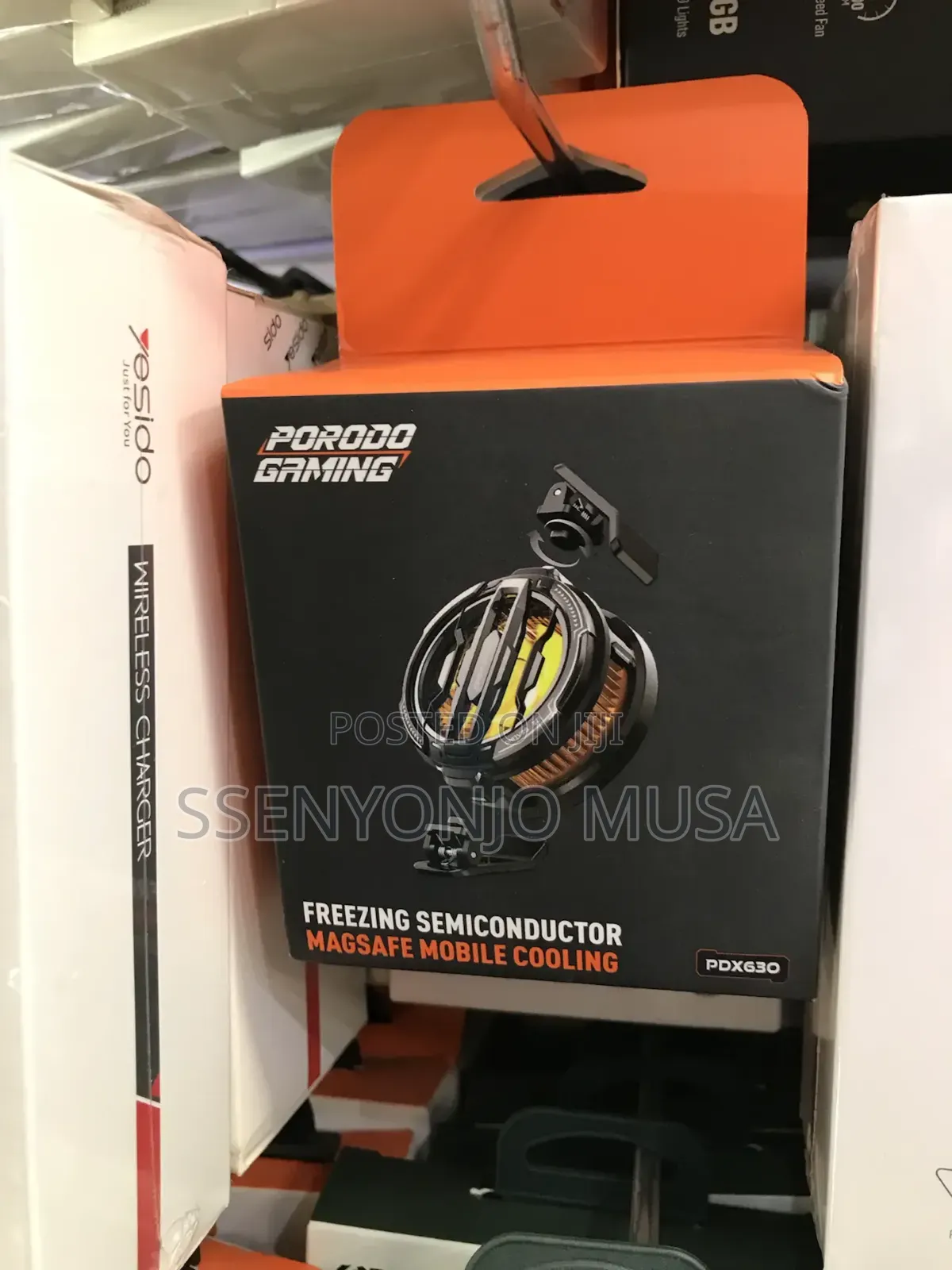 Porodo Gaming Wireless Charging Phone Cooler – 15w Wireless Charging.