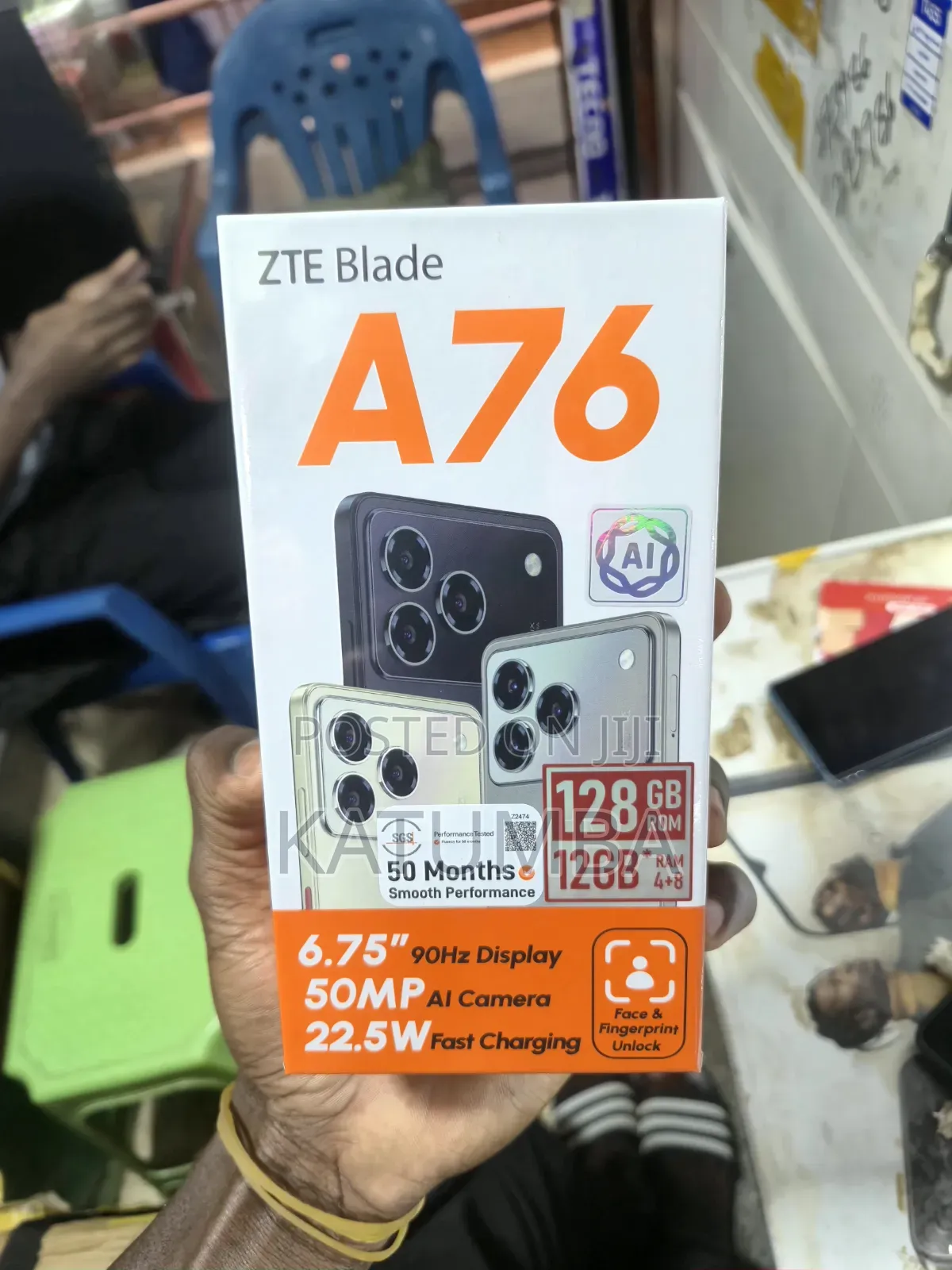 New ZTE Blade A76 5G 128 GB Black