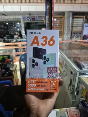 New ZTE Blade A36 64 GB Black
