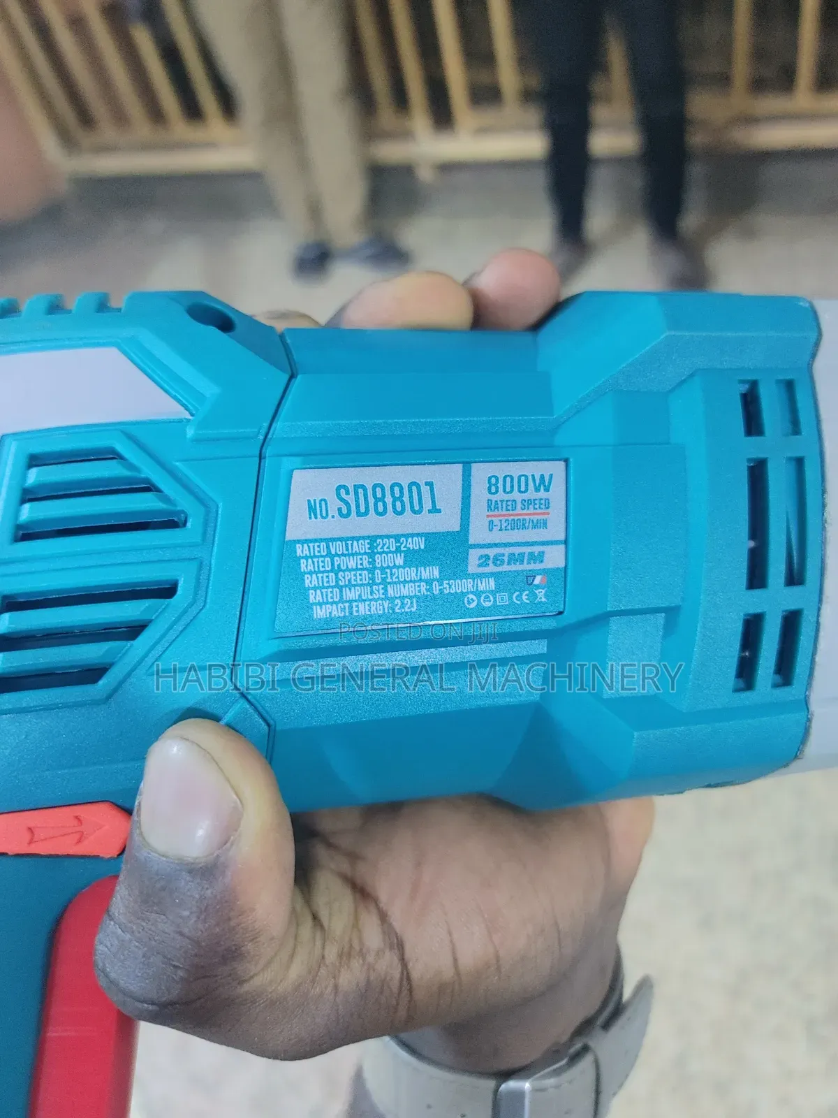 800w Impact/Construction Drill