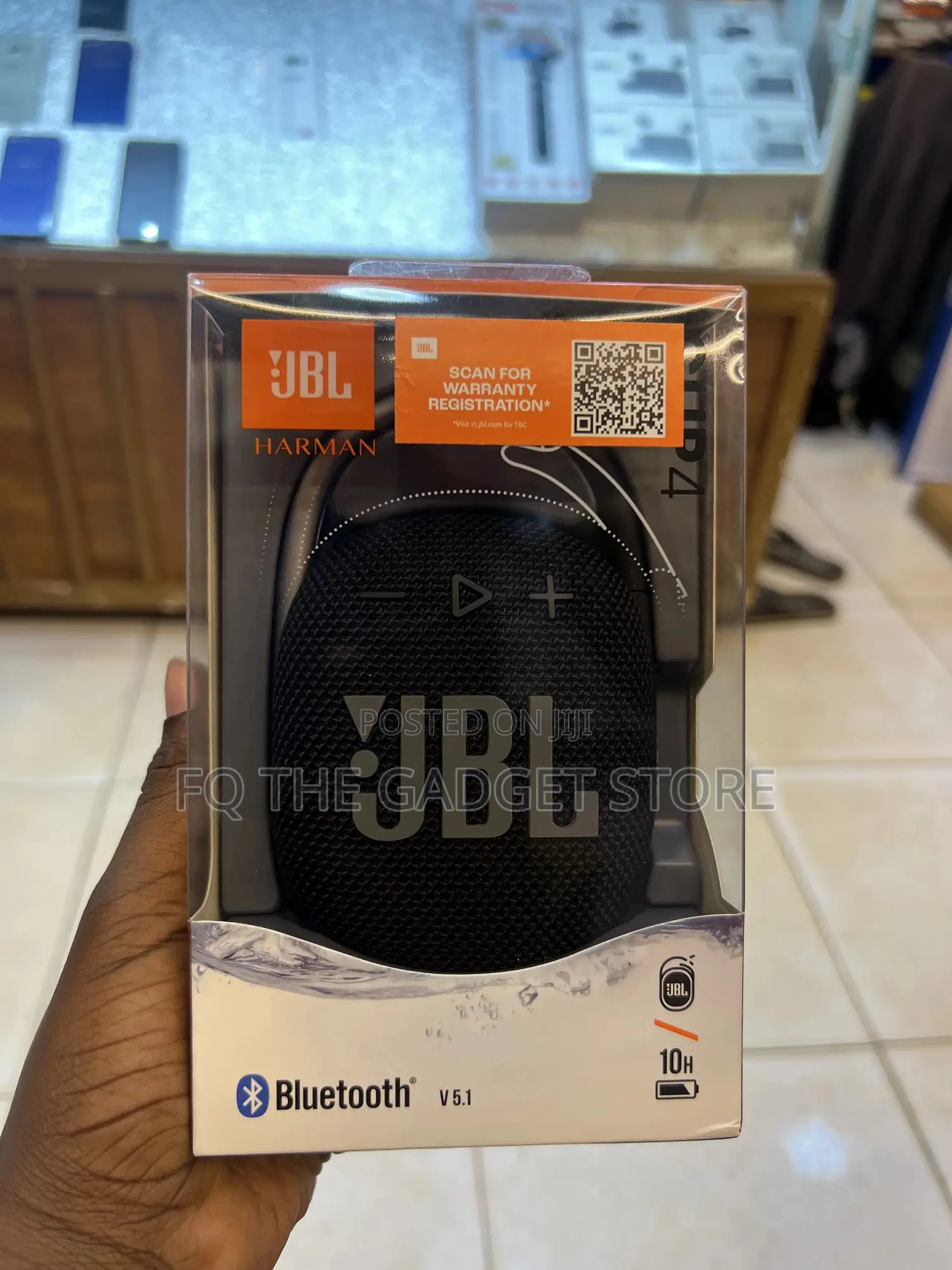 JBL Clip 4 Portable Mini Bluetooth Speaker