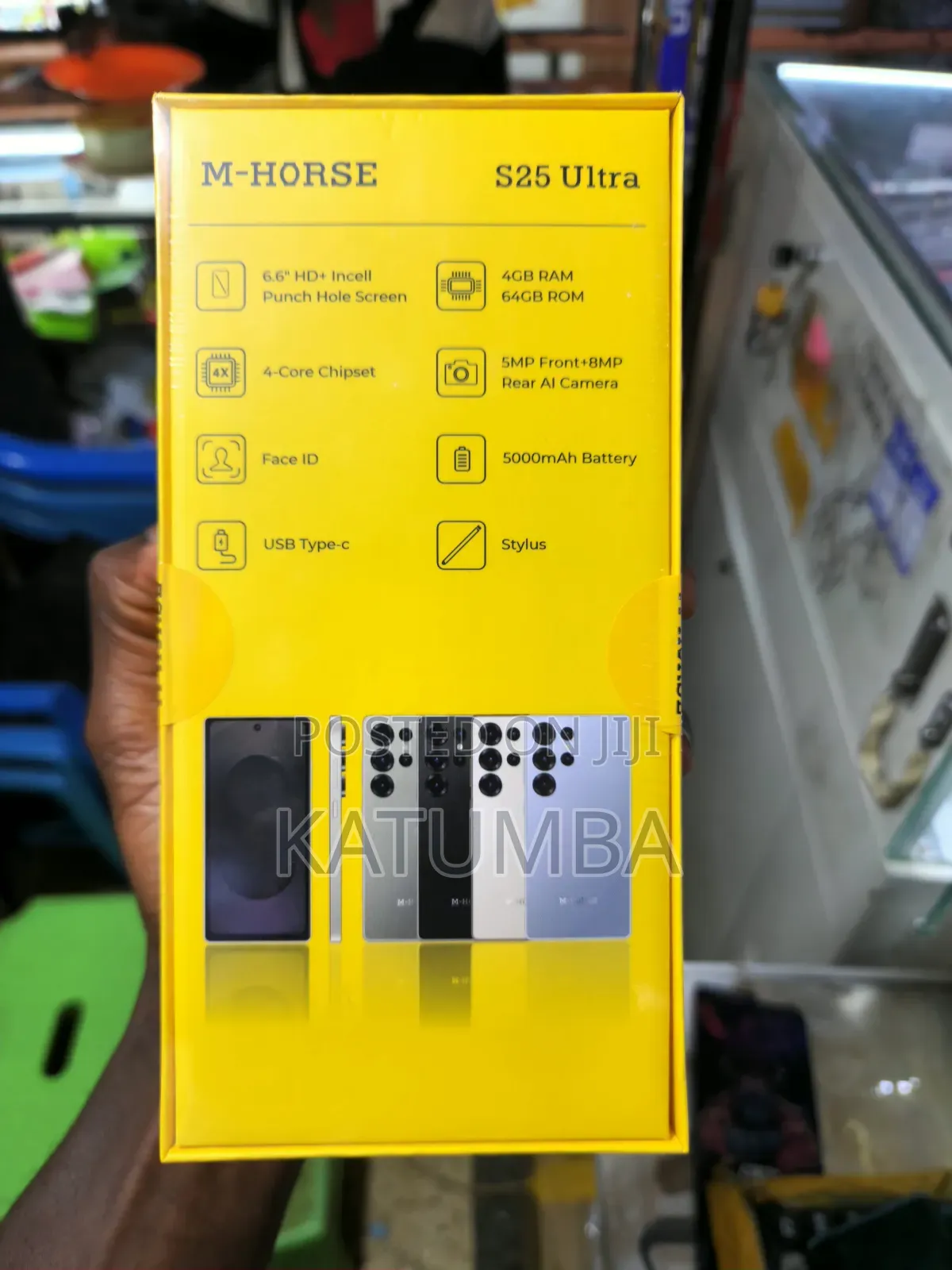 New M-Horse S80 64 GB Black
