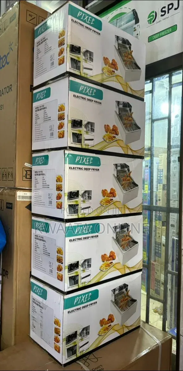 6l. Pixel Electric Deep Fryer Single Basket 2500w