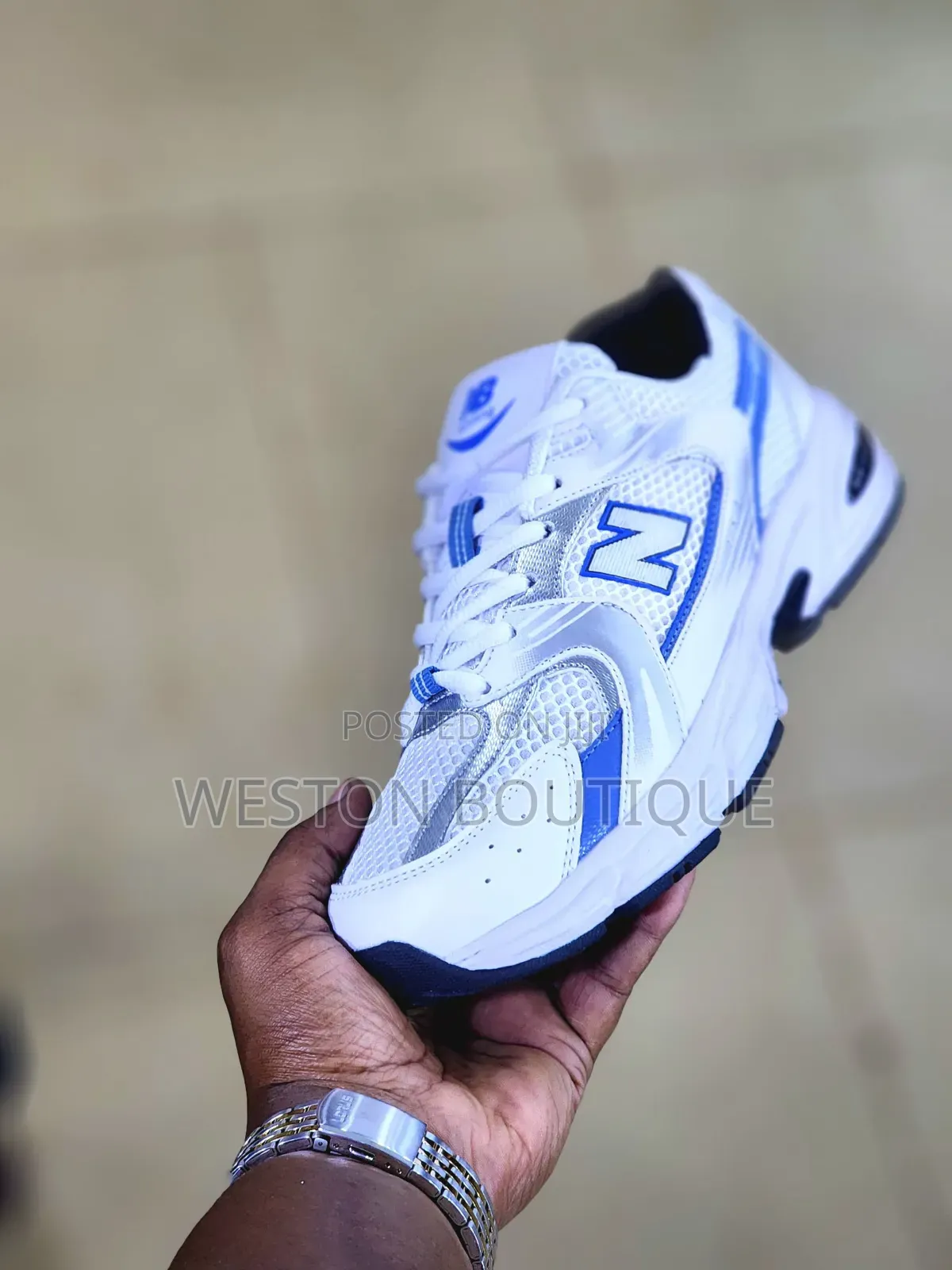 New Balance White Original Sneakers Size 37 to 42