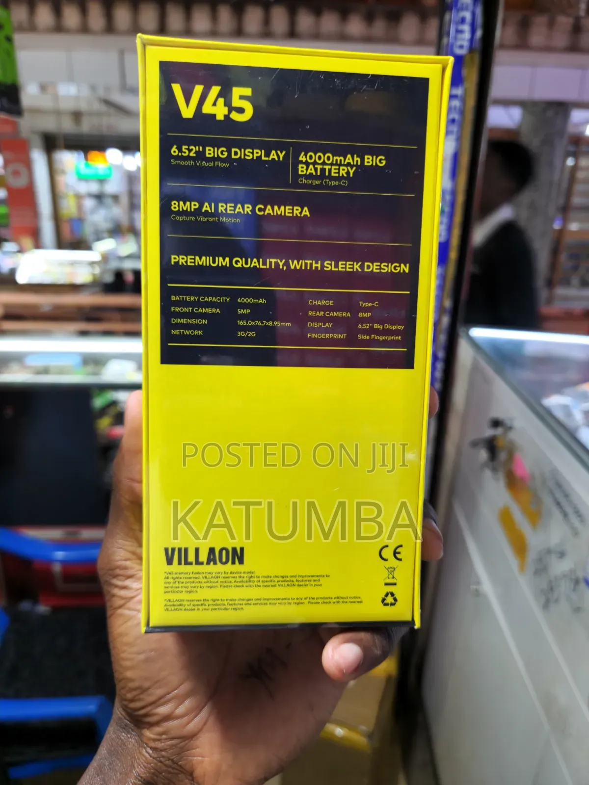 New Villaon V40 128 GB Black
