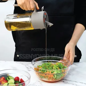 Nutricook Oil Sprayer Dispenser – 500ml 2-in-1 Oil Spray Bottle