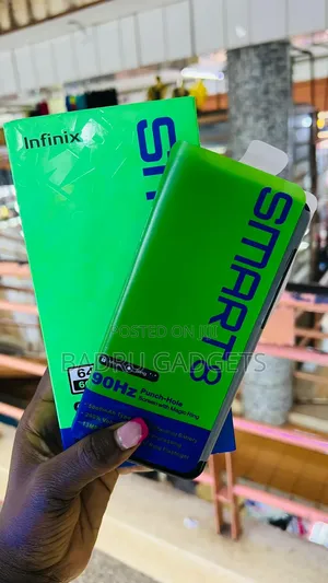 New Infinix Smart 8 128 GB Black