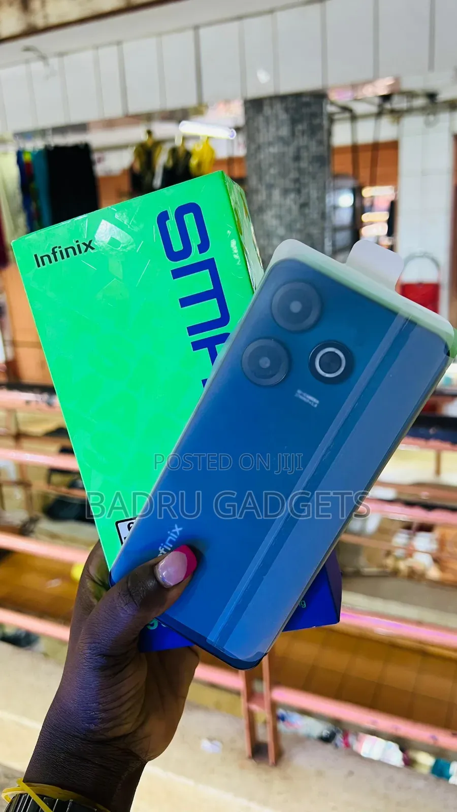 New Infinix Smart 8 128 GB Black