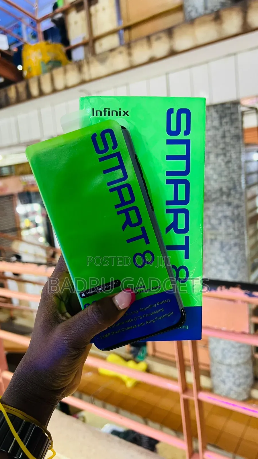 New Infinix Smart 8 128 GB Black