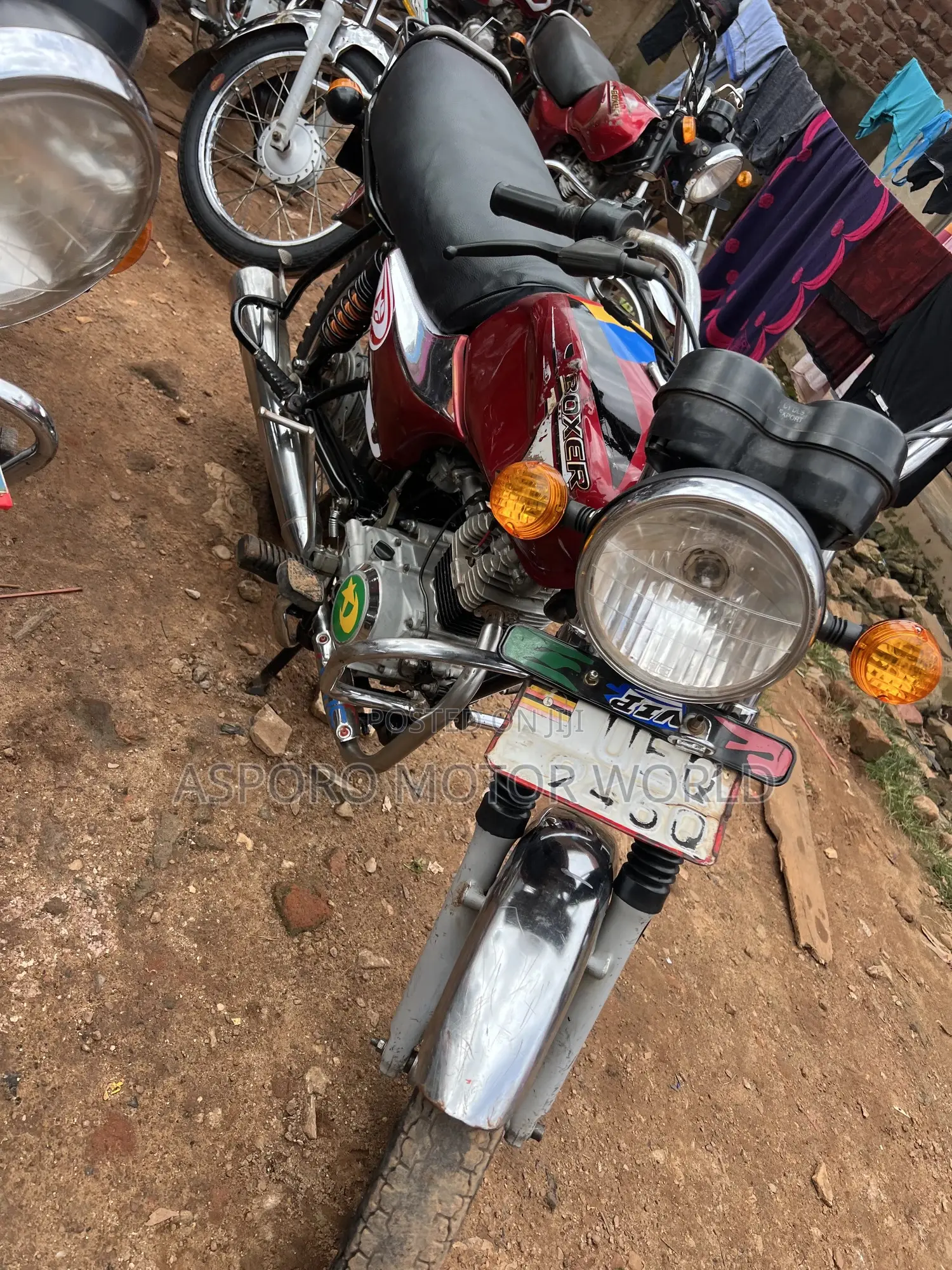 Bajaj Boxer 100 2021 Red