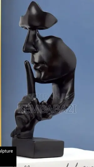 Silence Is Golden Sculpture