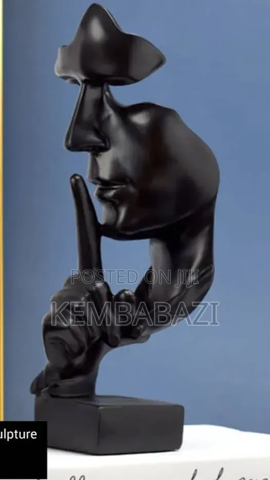 Silence Is Golden Sculpture