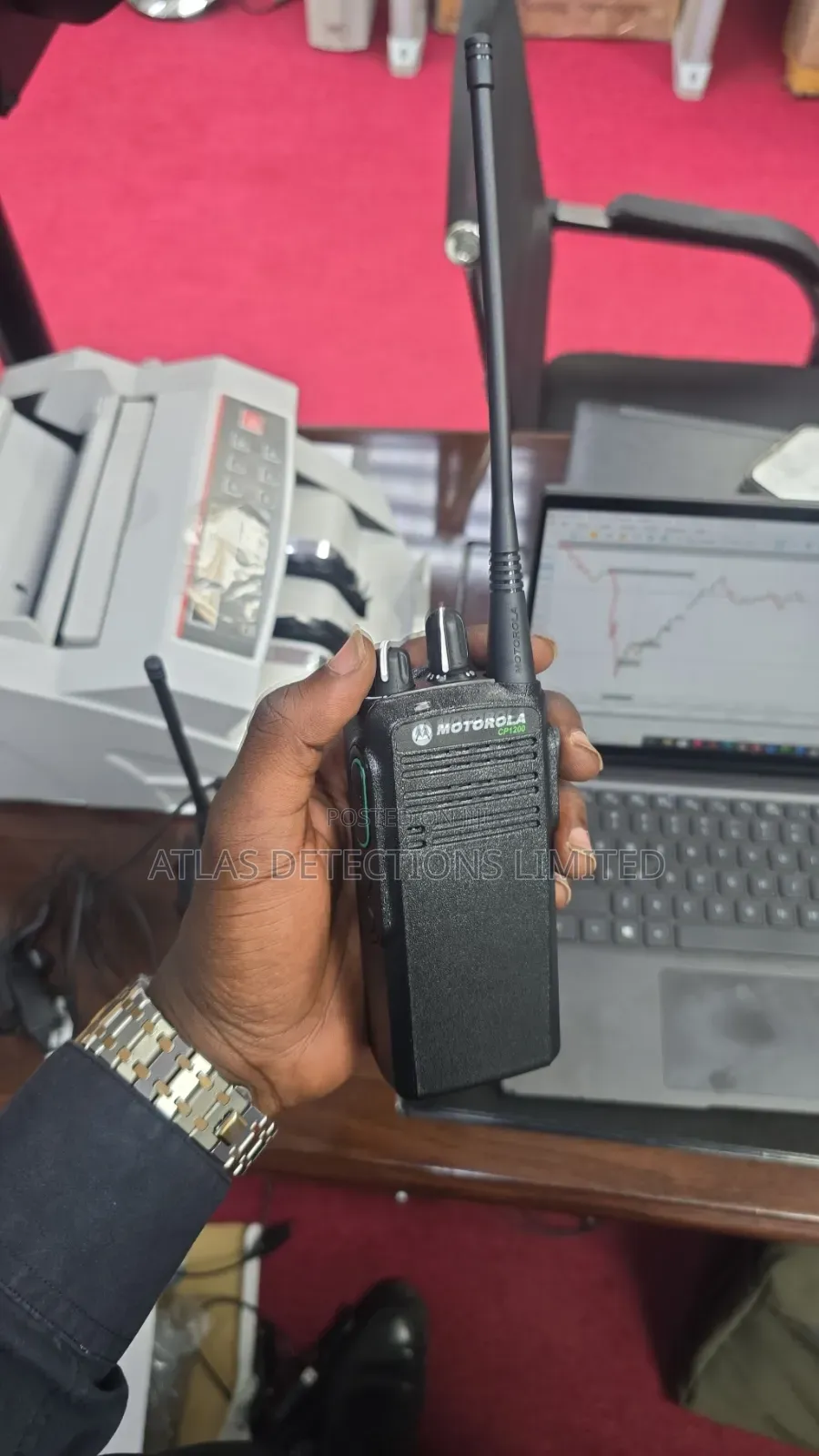 Motorola Gp340 Radio – Uhf Walkie-talkie