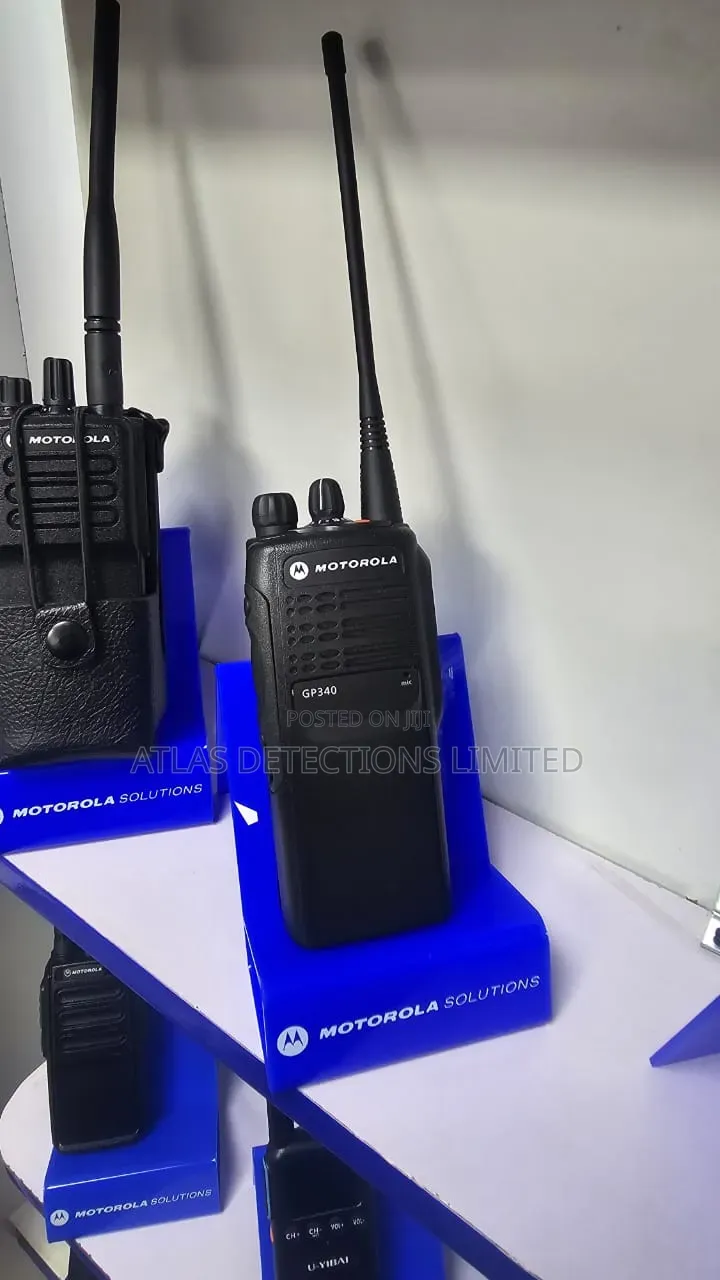 Motorola Gp340 Radio – Uhf Walkie-talkie