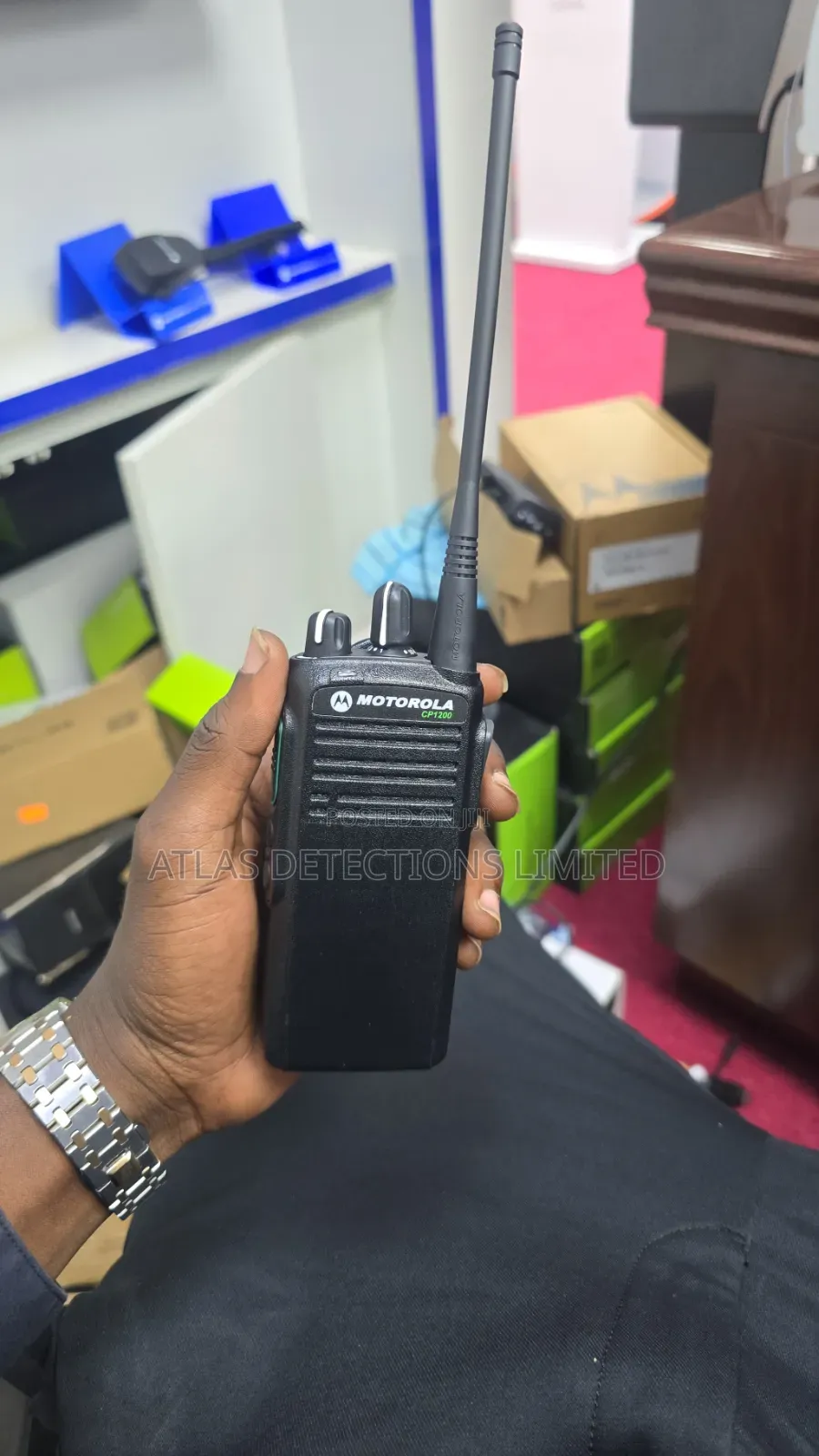 Motorola Gp340 Radio – Uhf Walkie-talkie