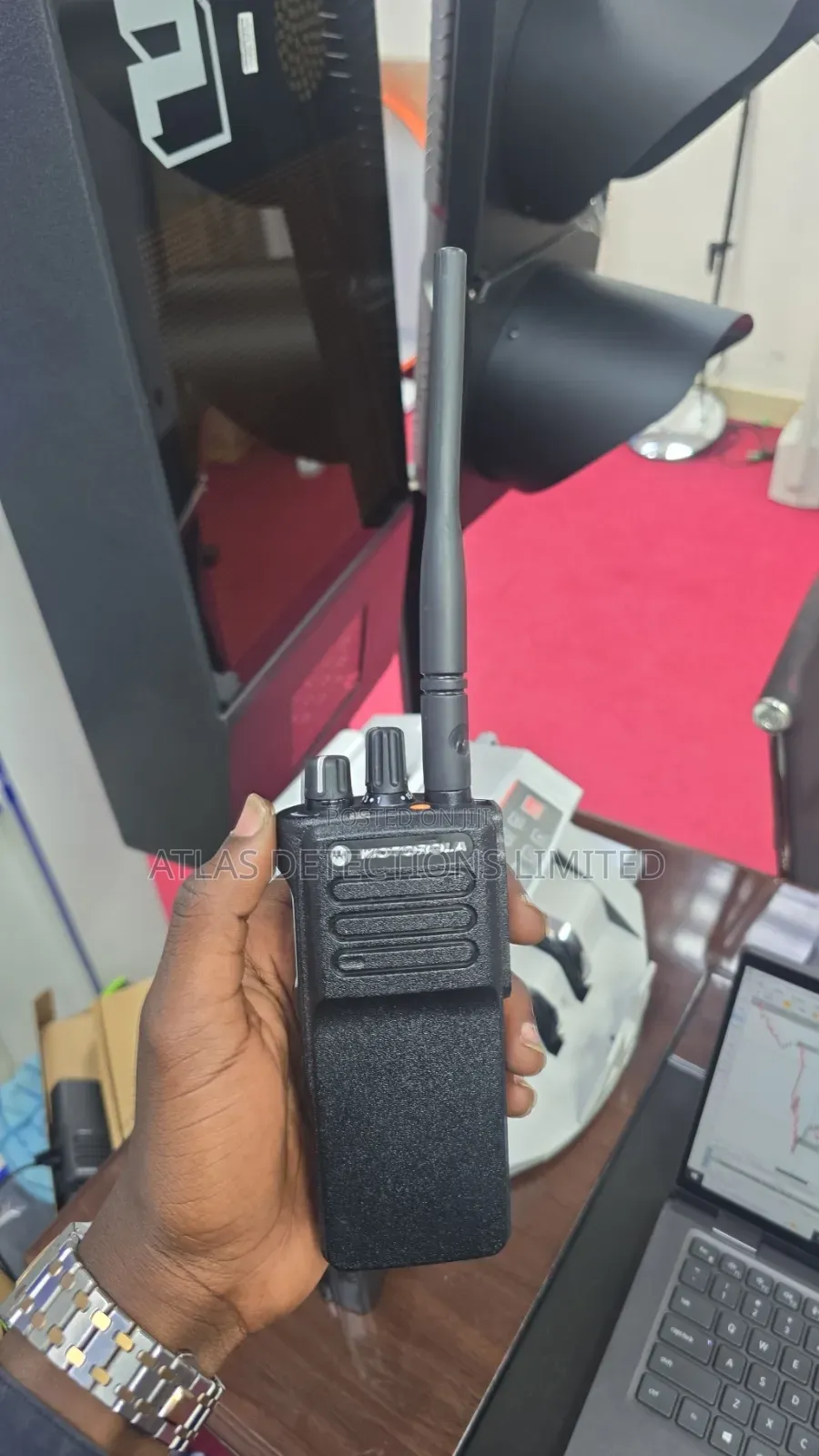 Motorola Gp340 Radio – Uhf Walkie-talkie