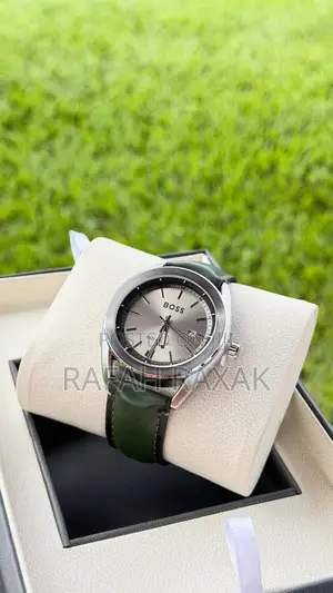 Boss Hugoboss Unisex Leather Watch