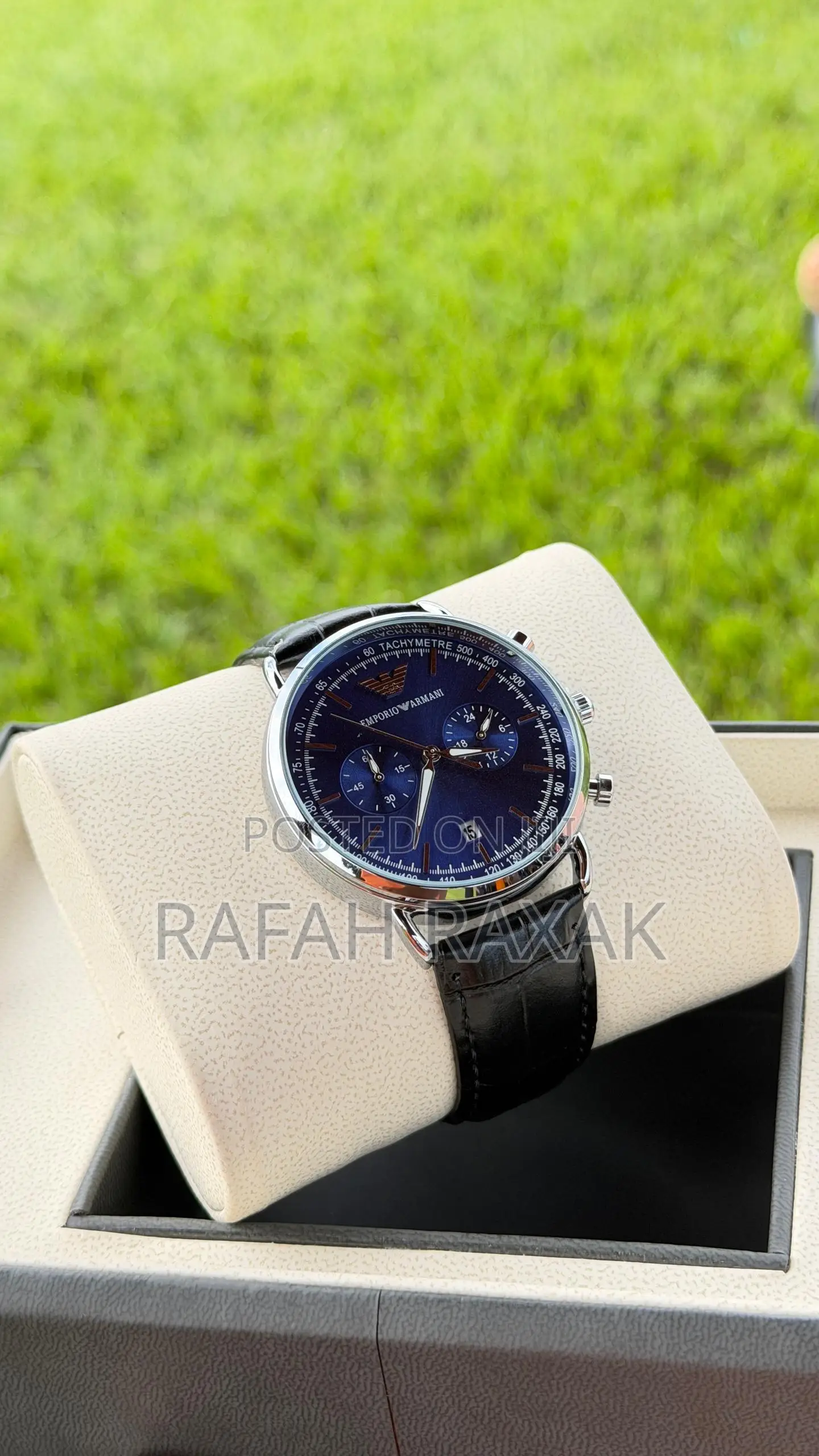 Navy Blue Dial Version of Emporio Armani Unisex Watch