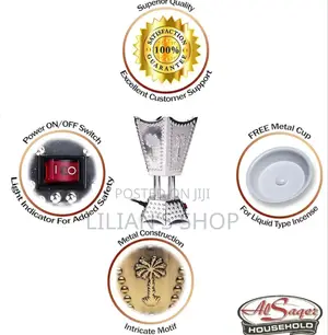 Electric Bakhoor Burner