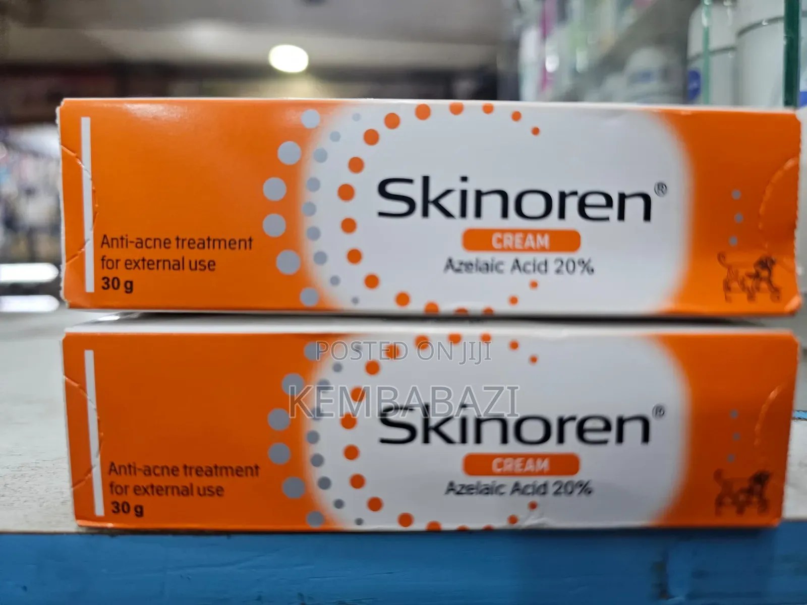 Skinoren Anti-Acne Treatment Creams Containing 20% Azelaic