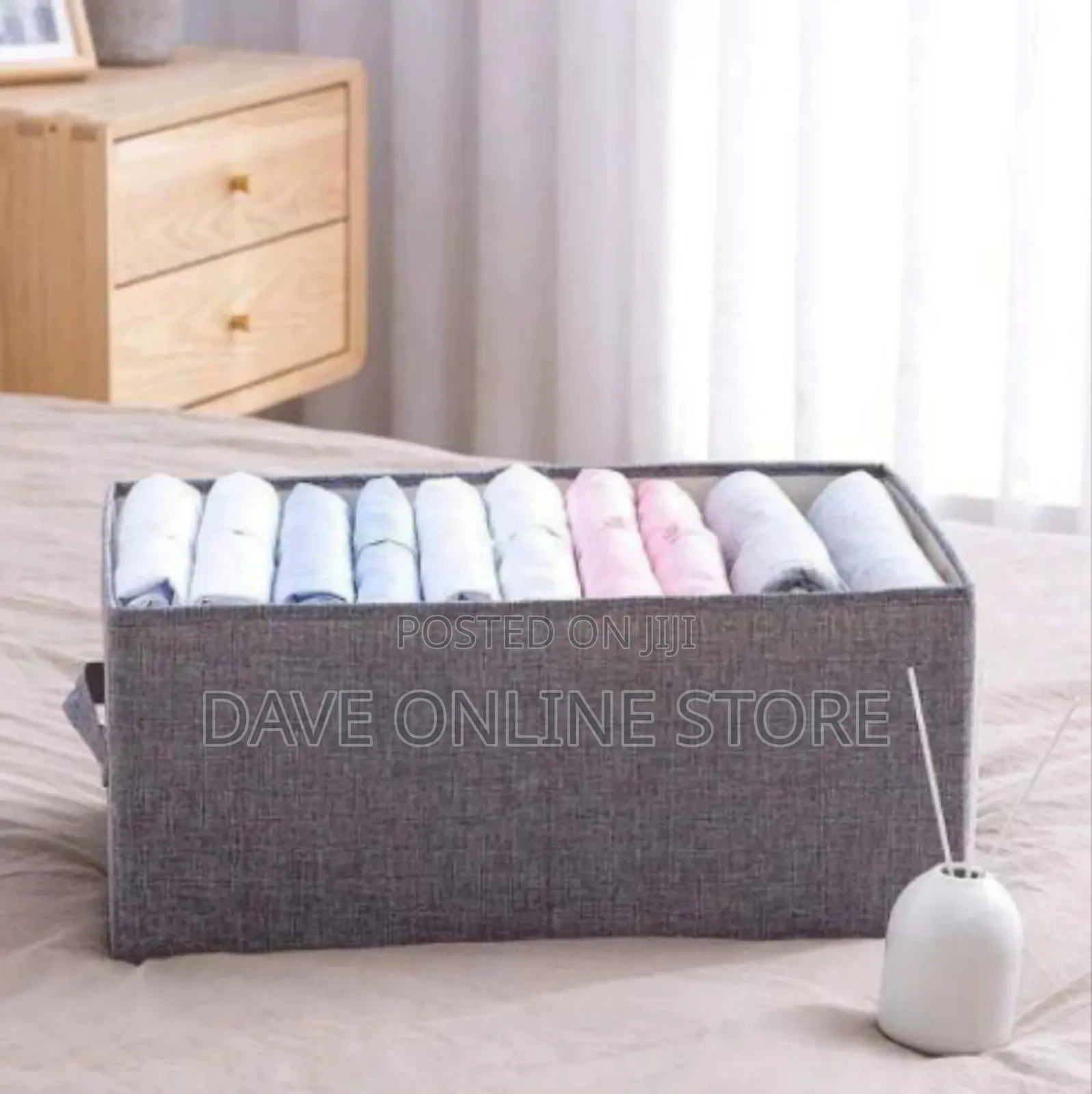 Versatile Fabric Home Organizer Storage Cube Basket