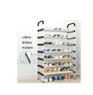 8-Tier Space-Saving Shoe Rack Organizer