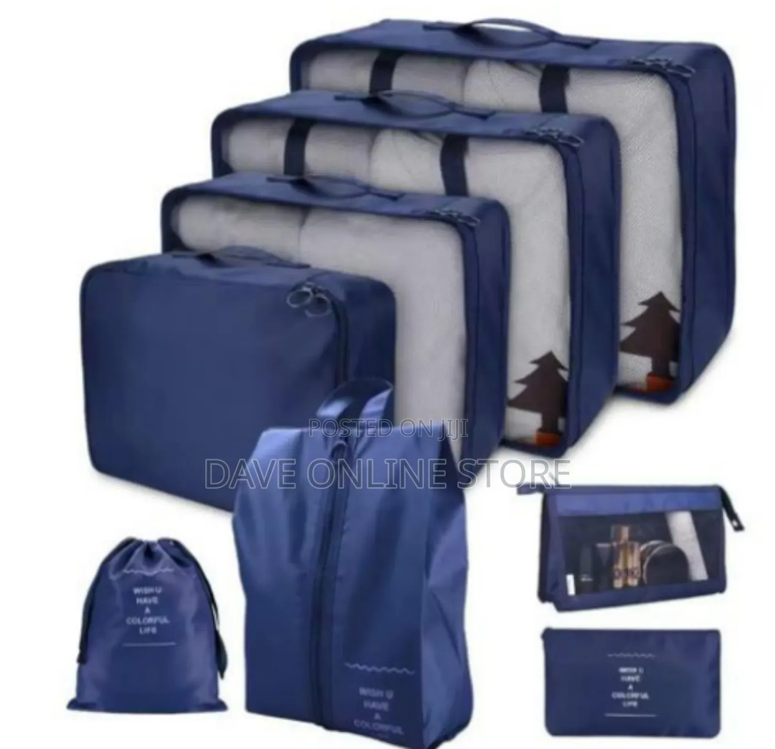 Travel Packing Organizer Set