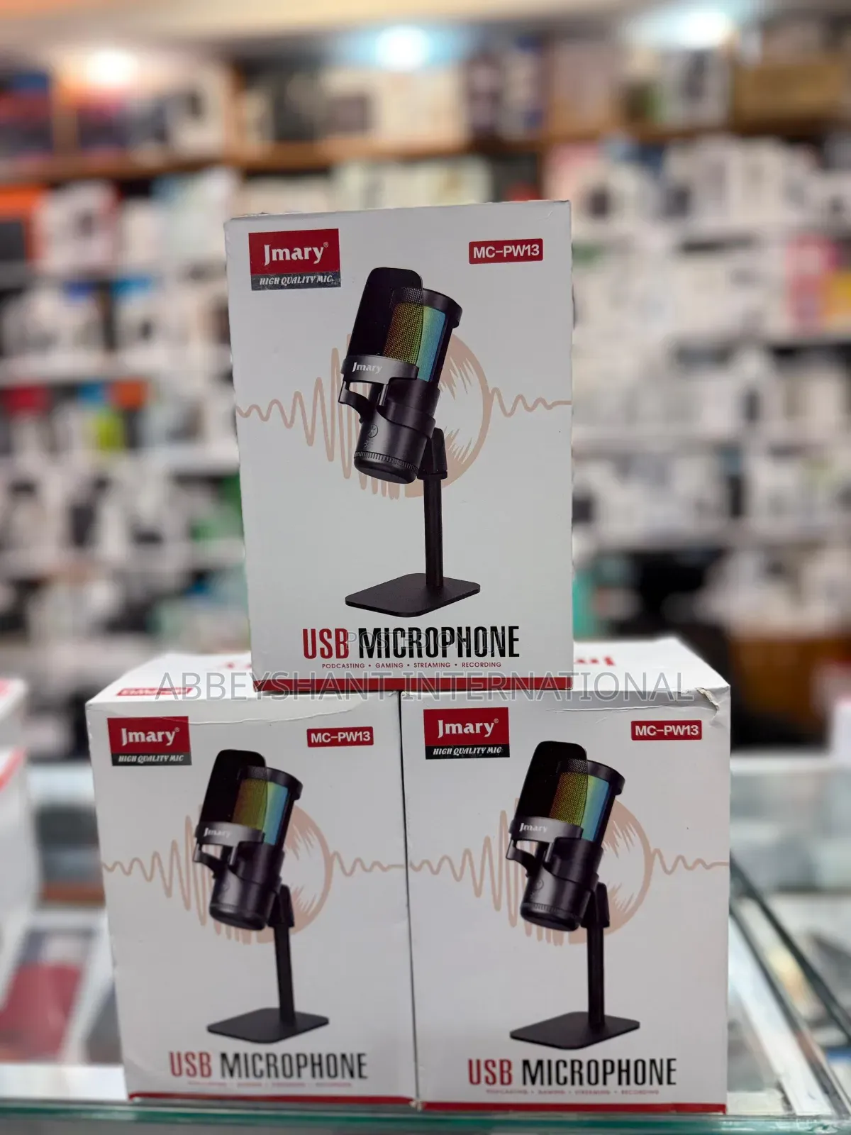Mc-Pw13 Usb Microphone /Podcasting, Gaming, and Streaming Microphone
