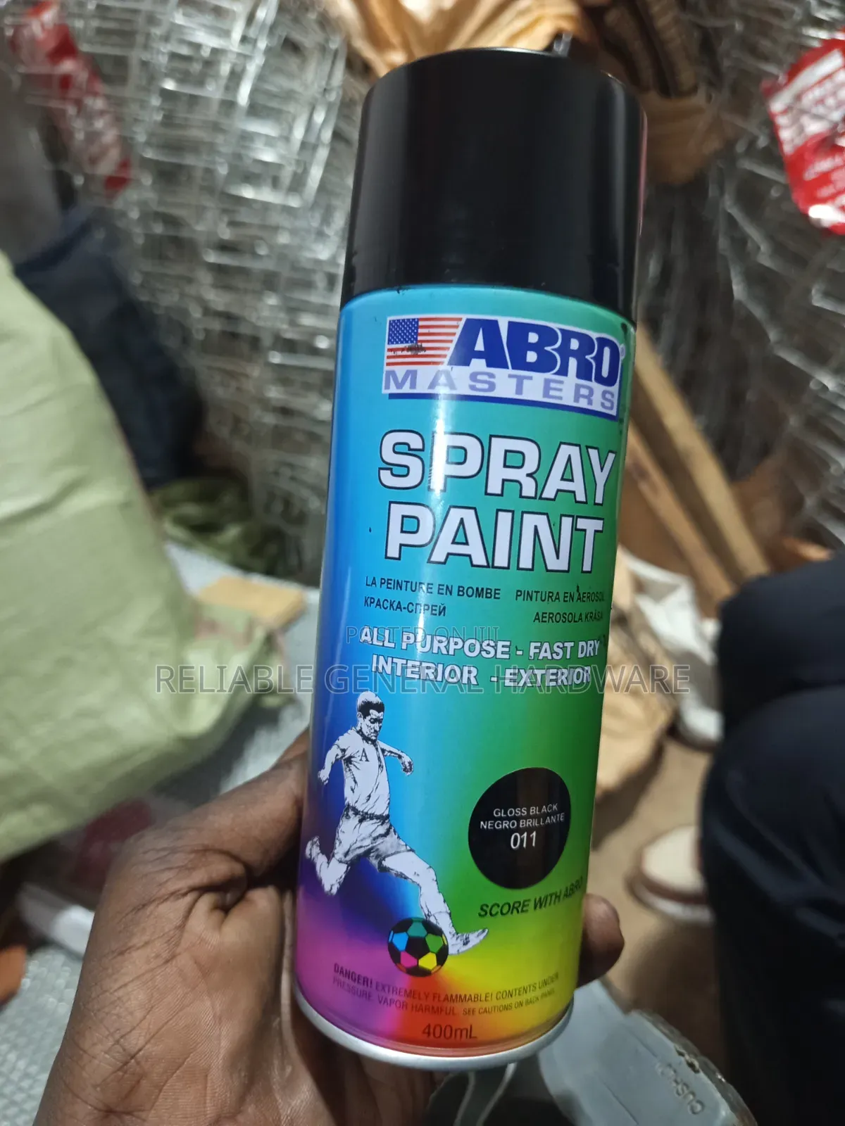 Spray Paint Fast Dry Abro All Multi Purposes