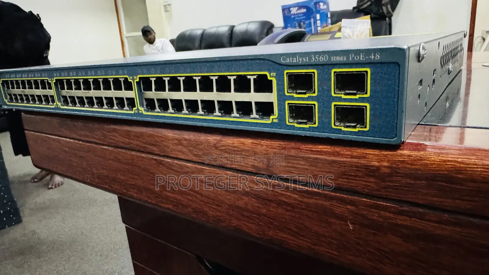 Cisco Catalyst 3560 Series Poe-48 Layer 3 Network Switch