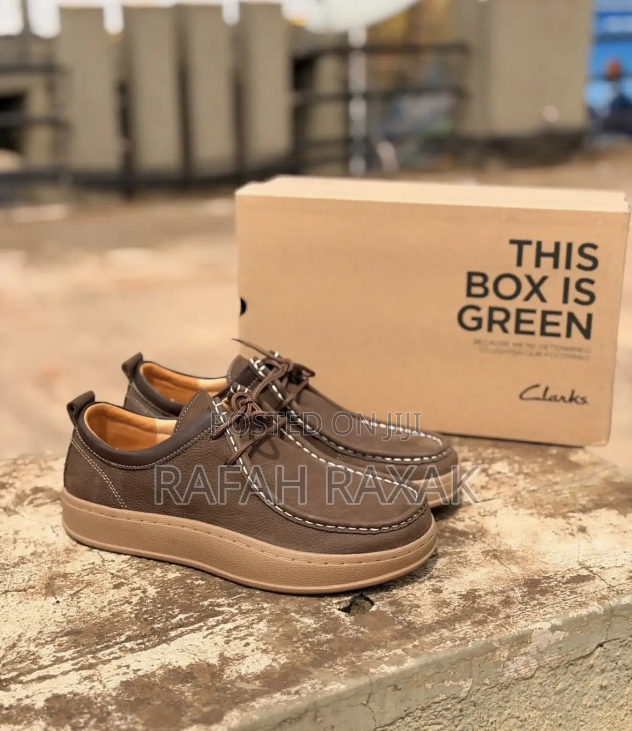 Brown Version of Clark’S Men’S Leather Shoes