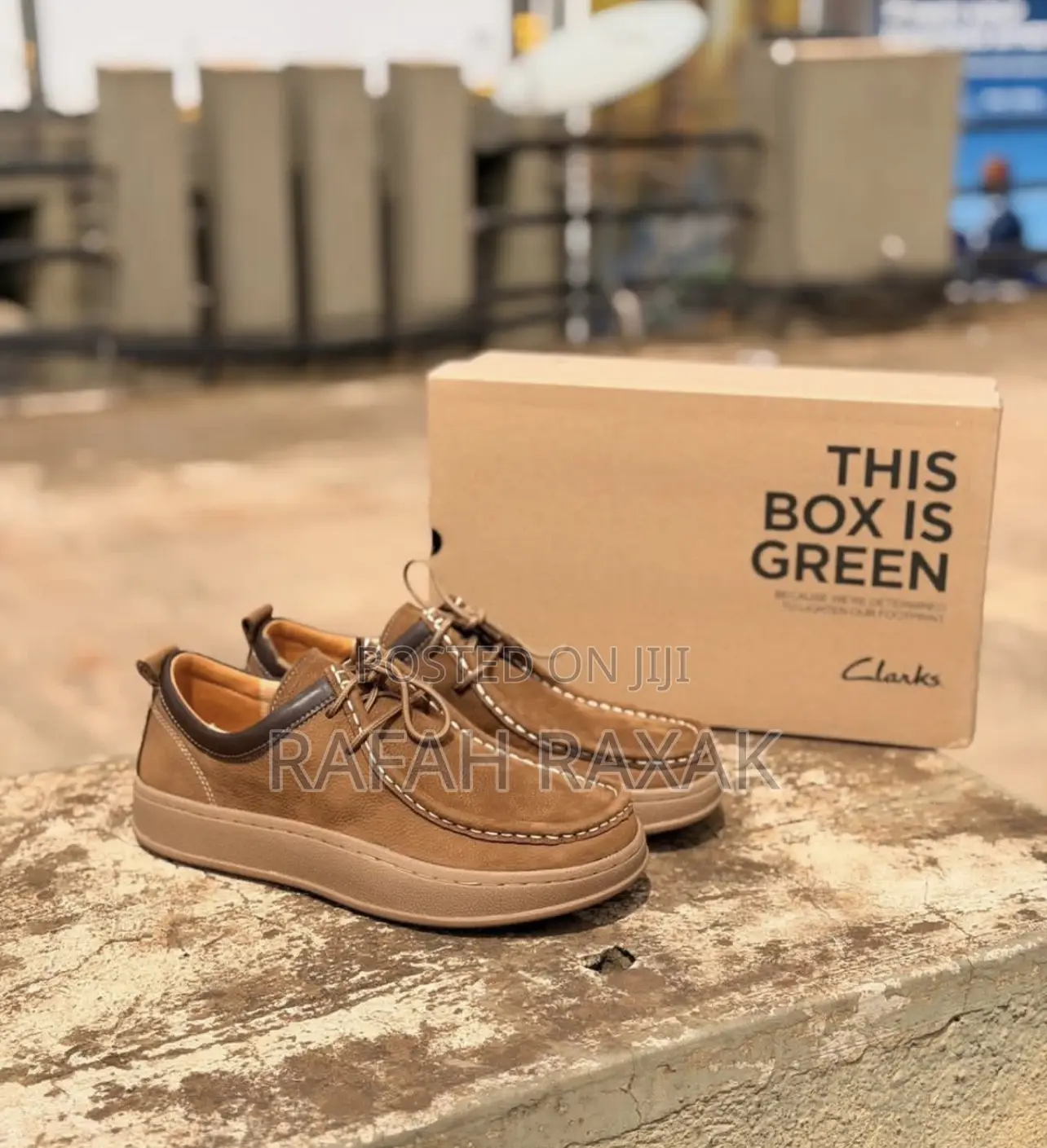 Brown Version of Clark’S Men’S Leather Shoes