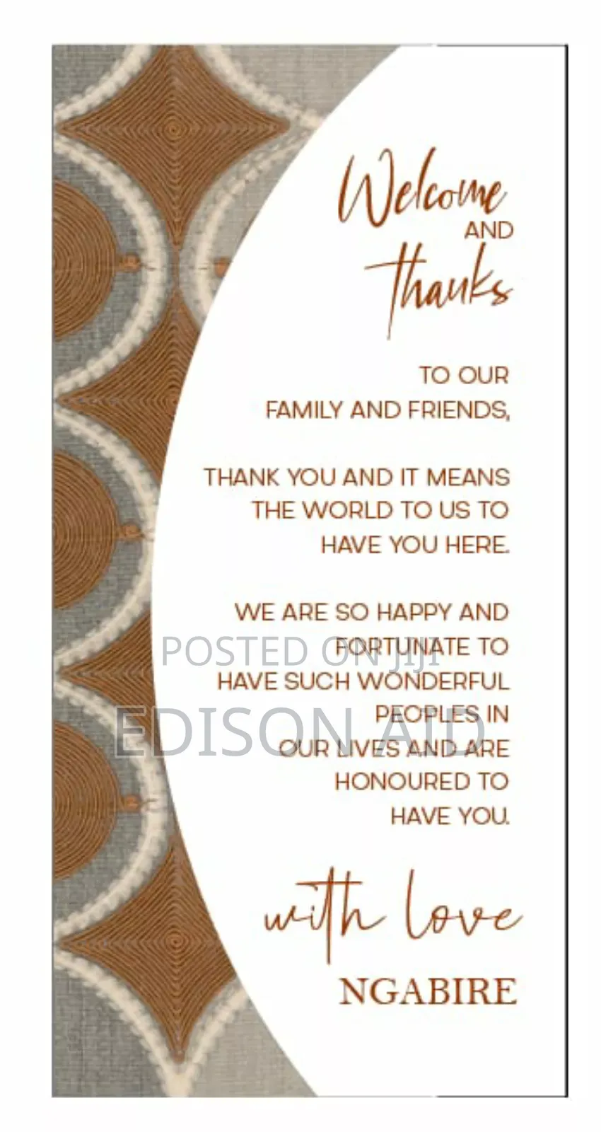 All Cards / Weeding Cards / Invitations Pledge
