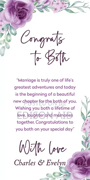 All Cards / Weeding Cards / Invitations Pledge