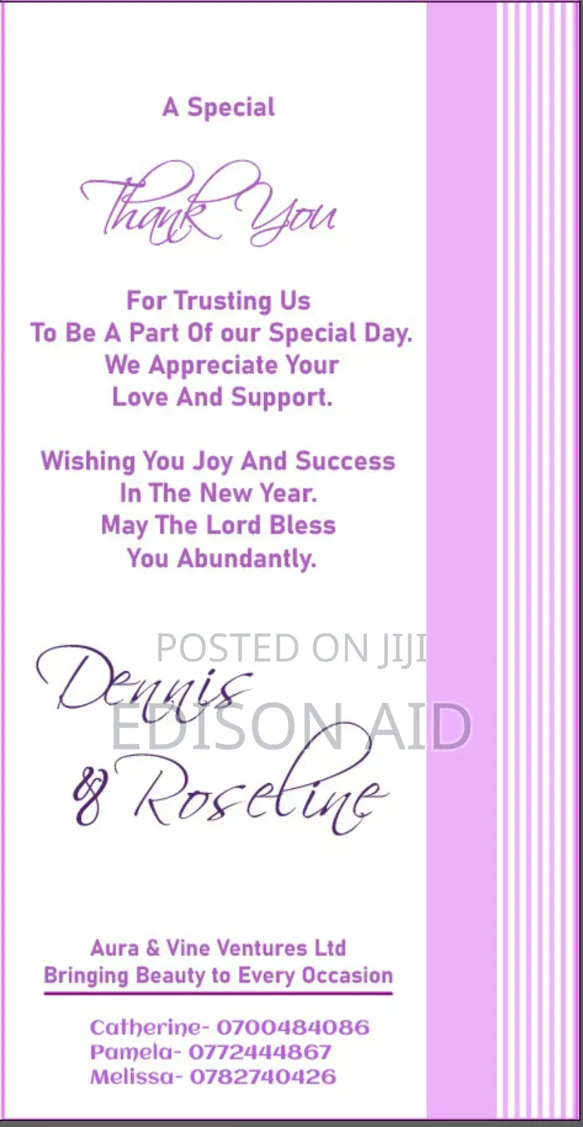 All Cards / Weeding Cards / Invitations Pledge