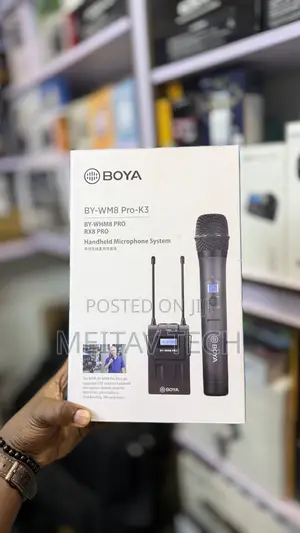 Boya by-Wm8 Pro- Wireless Handheld Microphone System