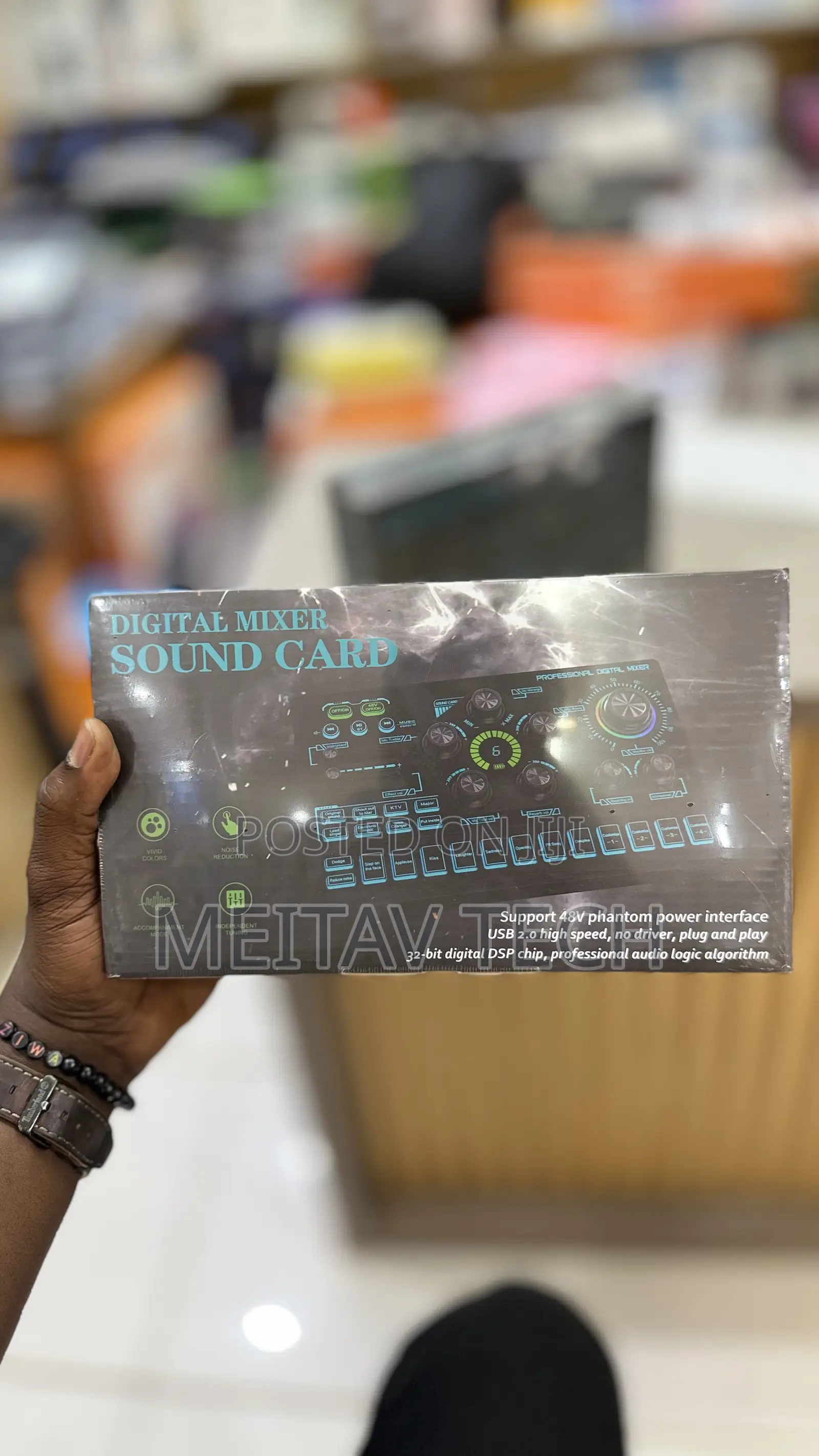 Sx91 Professional Audio Mixer Sound Card