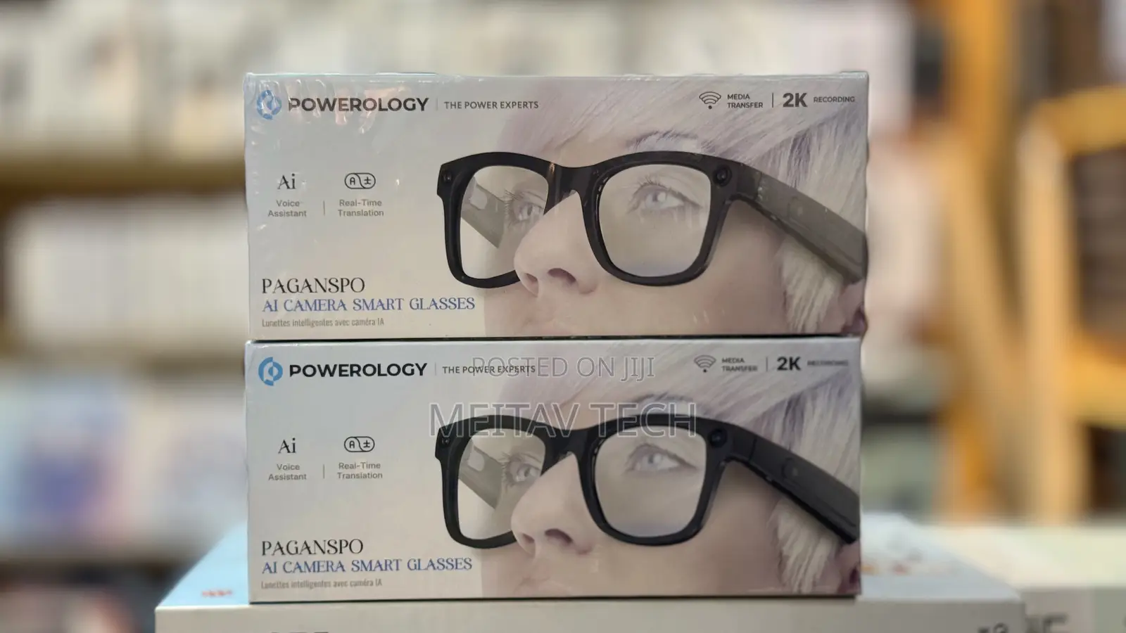 Powerology Paganspo Ai Camera Smart Glasses