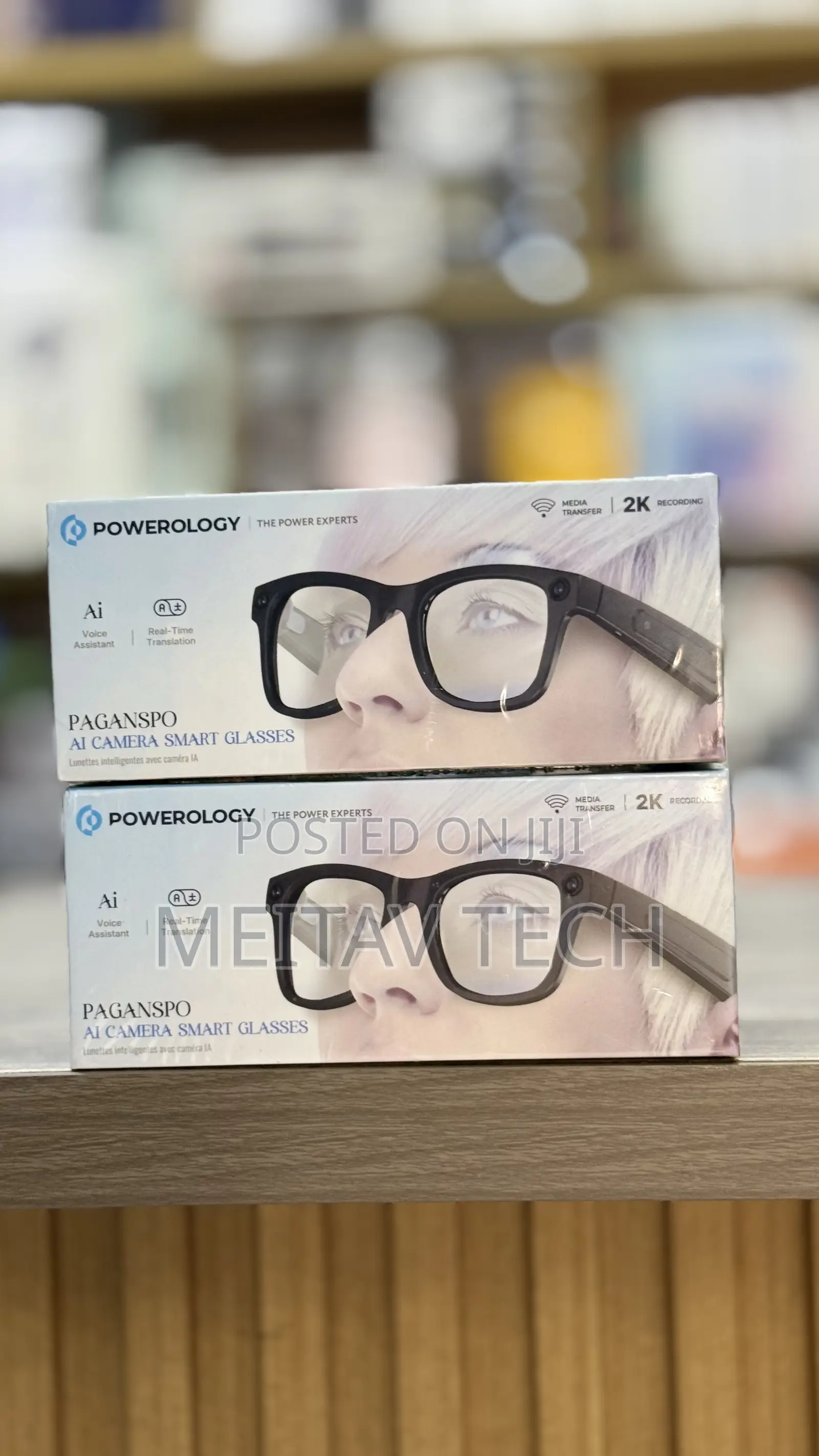 Powerology Paganspo Ai Camera Smart Glasses